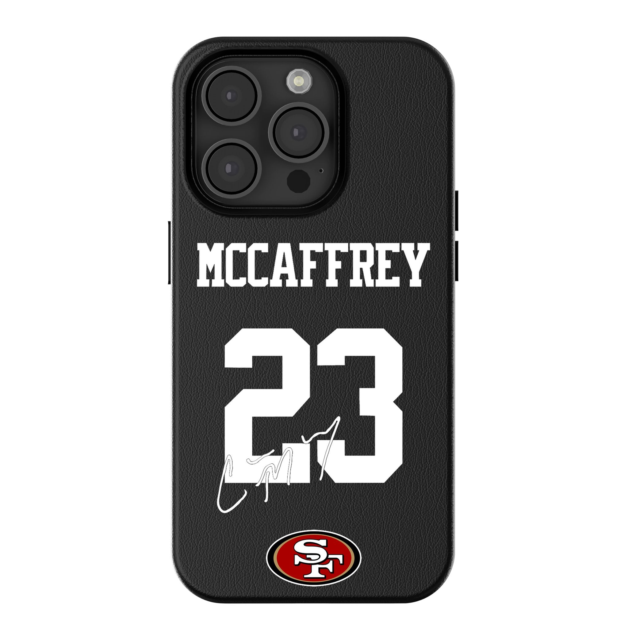Christian McCaffrey San Francisco 49ers 23 Ready MagSafe Compatible Phone Case for Apple iPhone - Sports Gifts, Sports Memorabilia, Sports Collectibles, Fan Shop