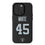 Devin White Las Vegas Raiders 45 Game Tactic MagSafe Compatible Phone Case for Apple iPhone - Sports Gifts, Sports Memorabilia, Sports Collectibles, Fan Shop