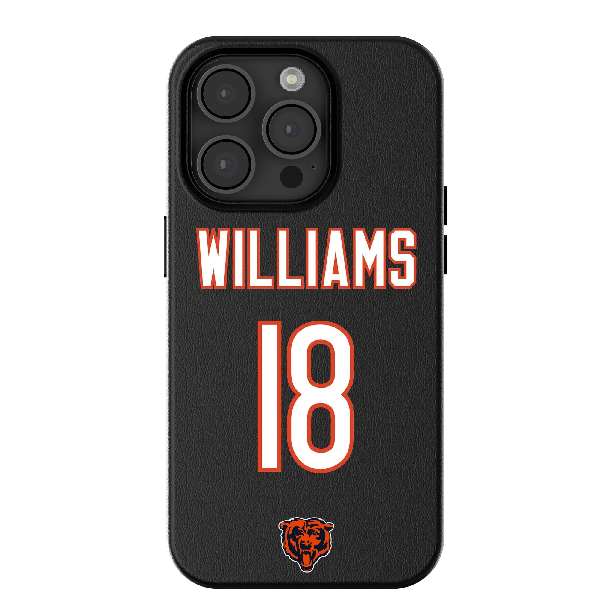 Caleb Williams Chicago Bears 18 Ready MagSafe Compatible Phone Case for Apple iPhone - Sports Gifts, Sports Memorabilia, Sports Collectibles, Fan Shop
