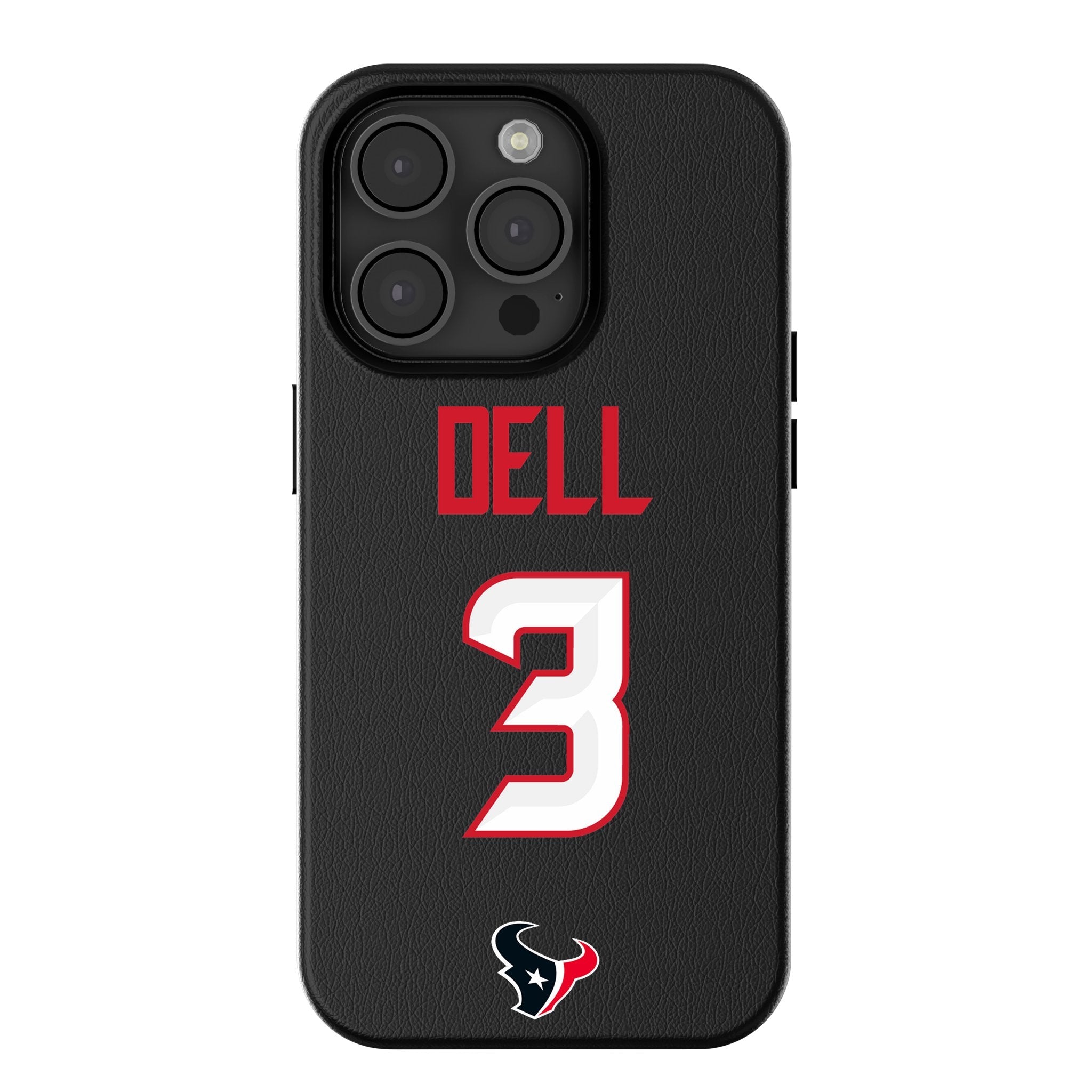 Tank Dell Houston Texans 3 Ready MagSafe Compatible Phone Case for Apple iPhone - Sports Gifts, Sports Memorabilia, Sports Collectibles, Fan Shop