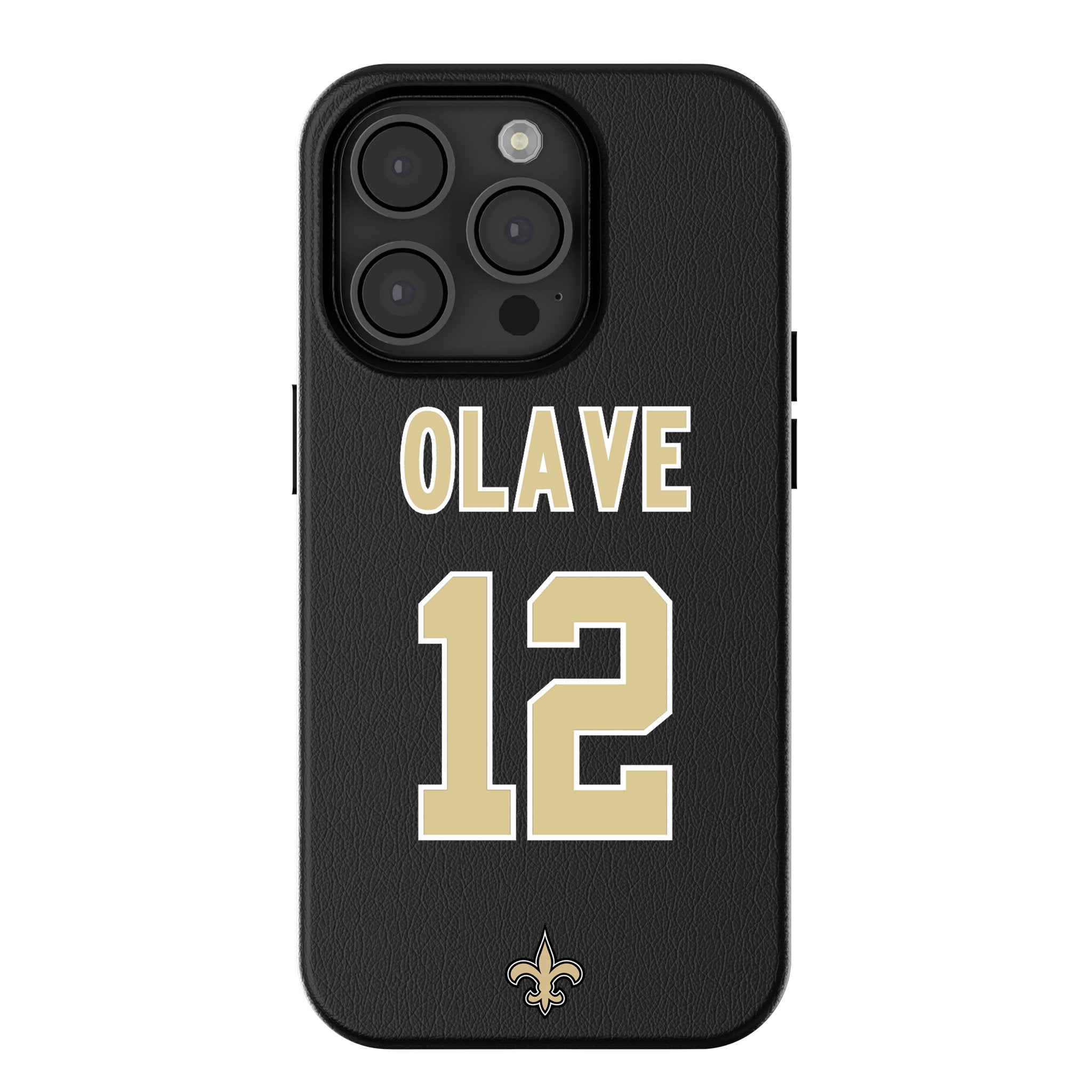 Chris Olave New Orleans Saints 12 Ready MagSafe Compatible Phone Case for Apple iPhone - Sports Gifts, Sports Memorabilia, Sports Collectibles, Fan Shop