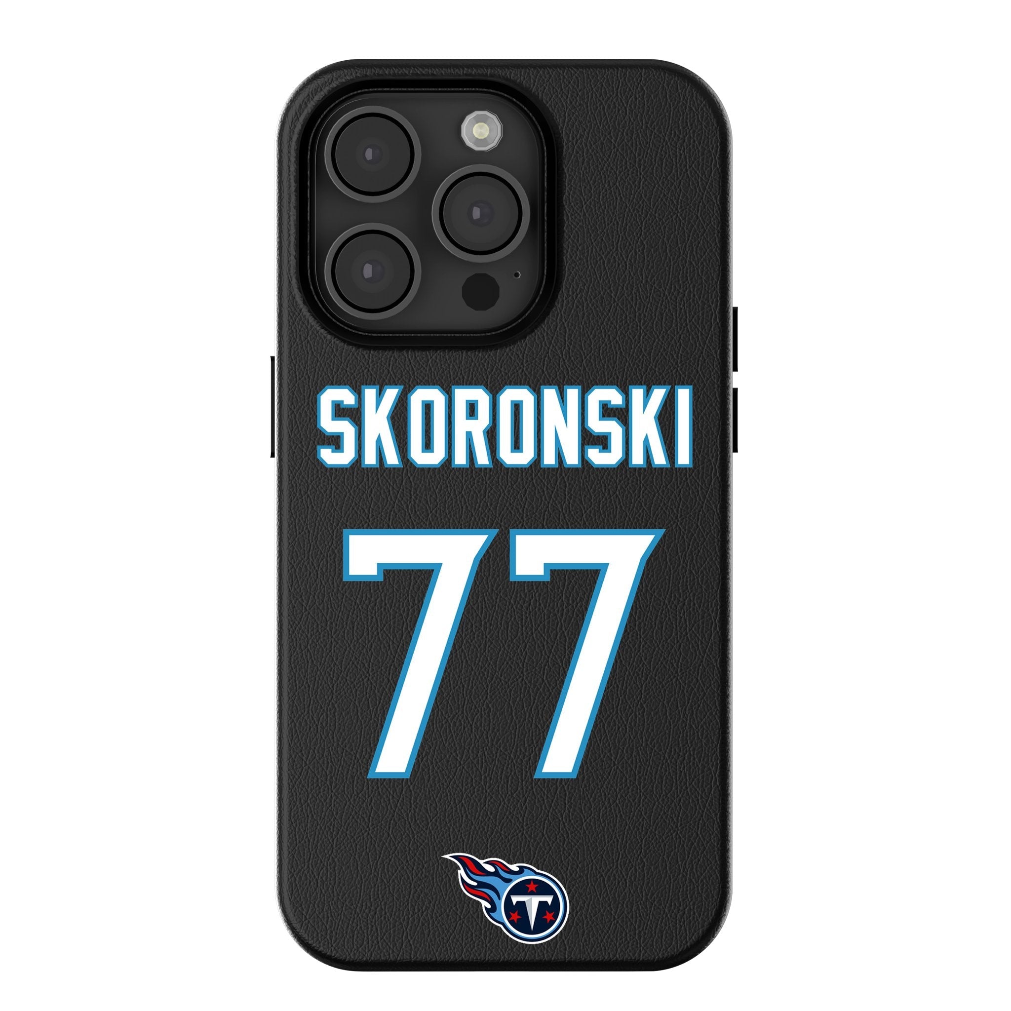 Peter Skoronski Tennessee Titans 77 Ready MagSafe Compatible Phone Case for Apple iPhone - Sports Gifts, Sports Memorabilia, Sports Collectibles, Fan Shop