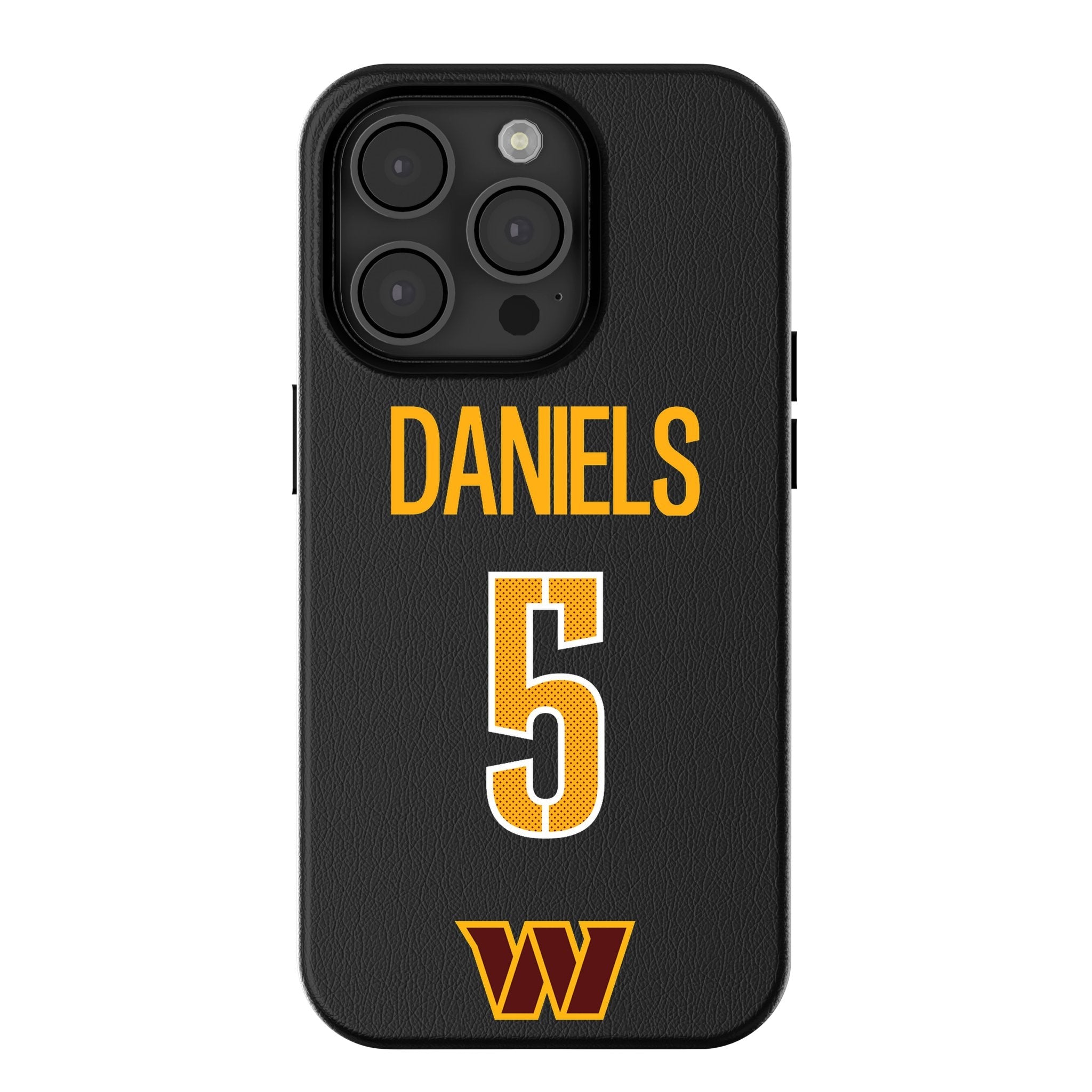 Jayden Daniels Washington Commanders 5 Ready MagSafe Compatible Phone Case for Apple iPhone - Sports Gifts, Sports Memorabilia, Sports Collectibles, Fan Shop