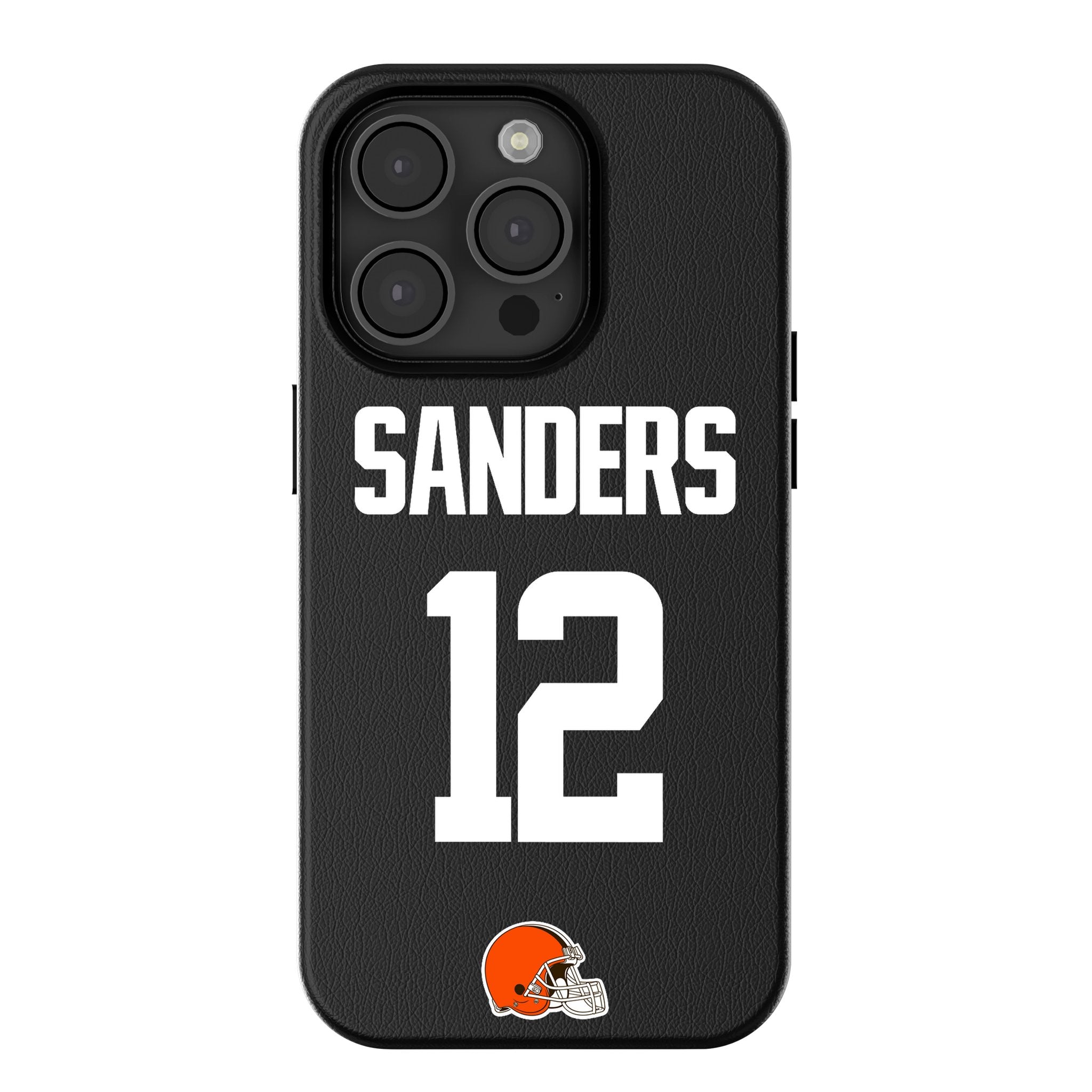 Shedeur Sanders Cleveland Browns 12 Game Tactic MagSafe Compatible Phone Case for Apple iPhone - Sports Gifts, Sports Memorabilia, Sports Collectibles, Fan Shop