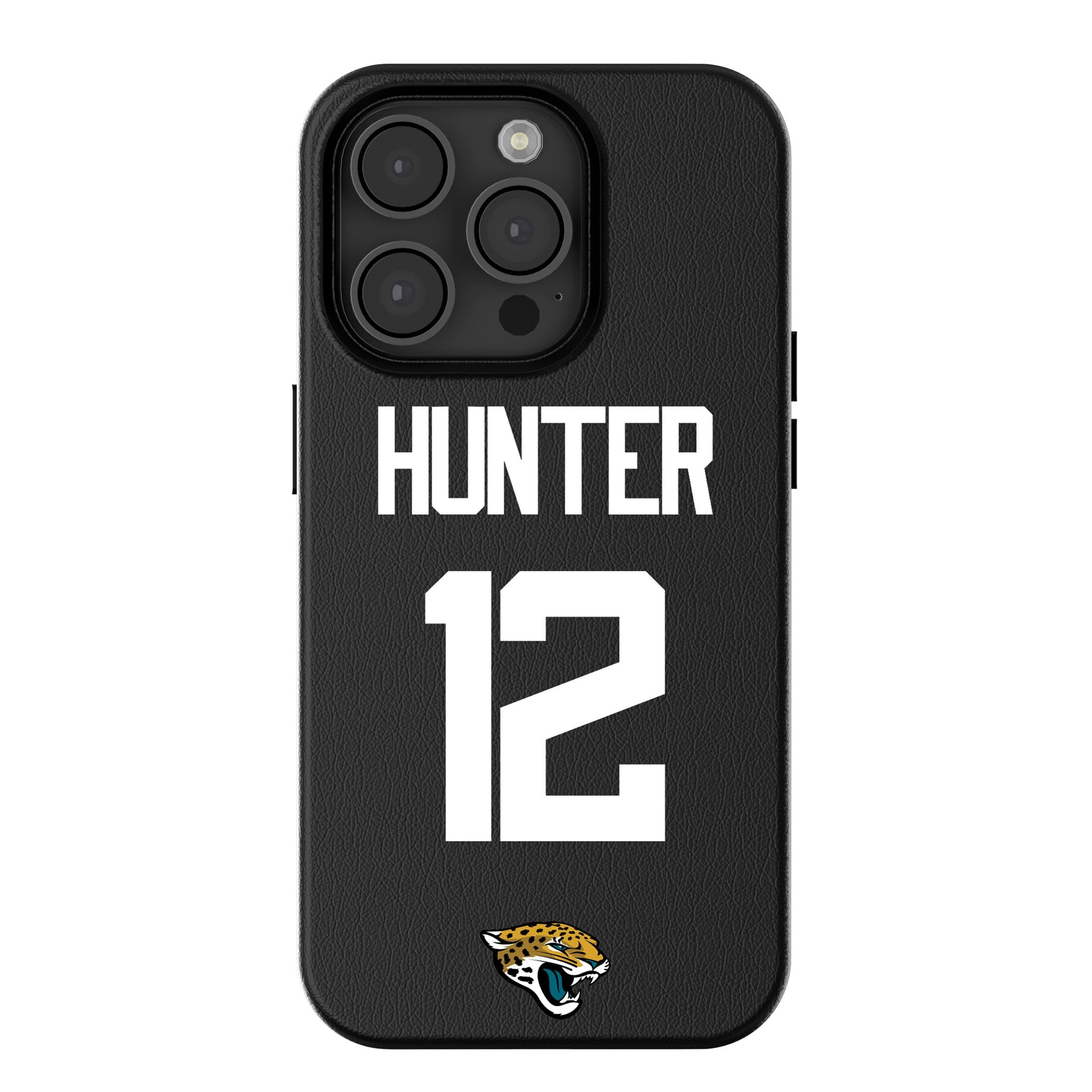 Travis Hunter Jacksonville Jaguars 12 Game Tactic MagSafe Compatible Phone Case for Apple iPhone - Sports Gifts, Sports Memorabilia, Sports Collectibles, Fan Shop