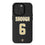 Tyler Shough New Orleans Saints 6 Game Tactic MagSafe Compatible Phone Case for Apple iPhone - Sports Gifts, Sports Memorabilia, Sports Collectibles, Fan Shop