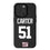 Abdul Carter New York Giants 51 Game Tactic MagSafe Compatible Phone Case for Apple iPhone - Sports Gifts, Sports Memorabilia, Sports Collectibles, Fan Shop