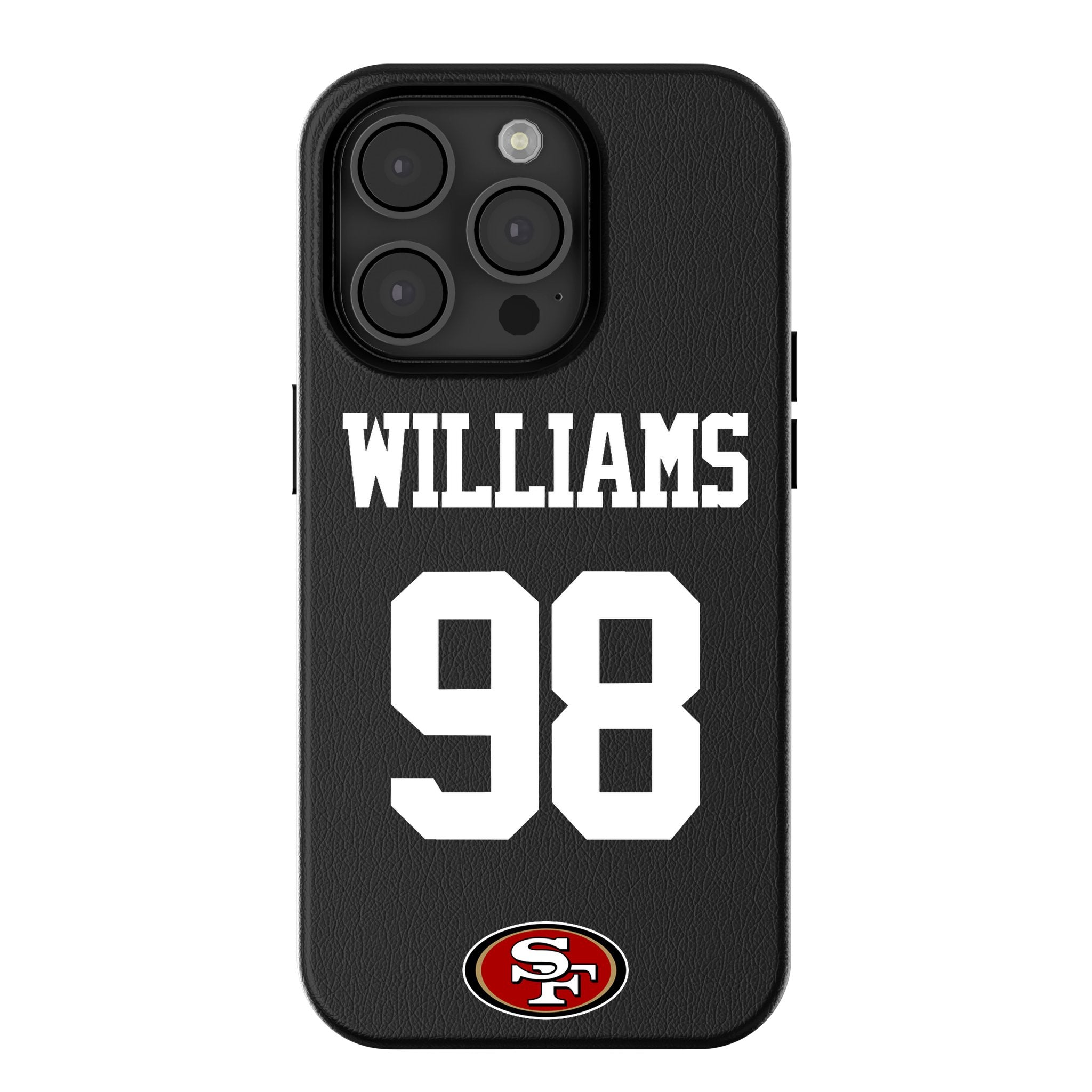 Mykel Williams San Francisco 49ers 98 Game Tactic MagSafe Compatible Phone Case for Apple iPhone - Sports Gifts, Sports Memorabilia, Sports Collectibles, Fan Shop