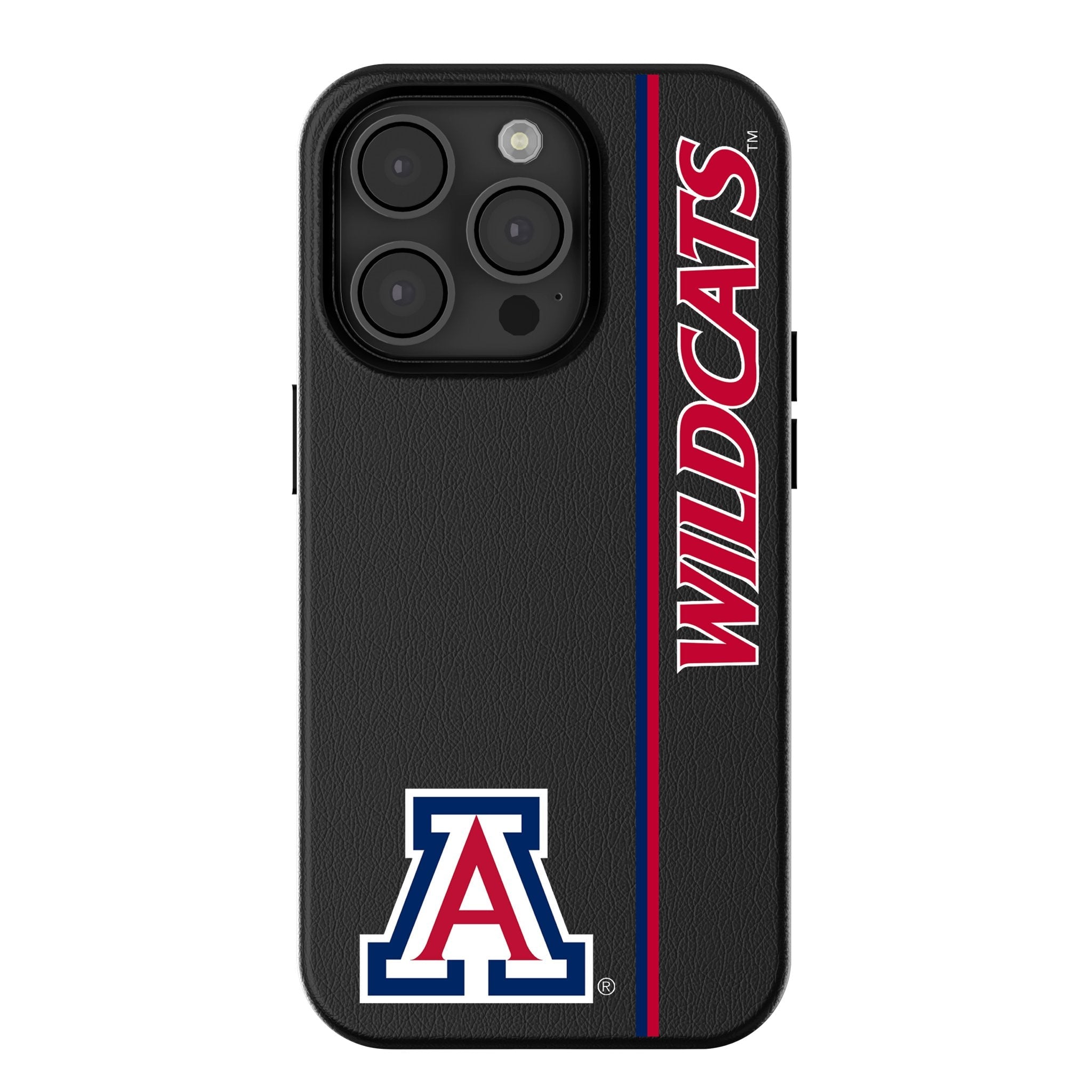 Arizona Wildcats Sidebar MagSafe Compatible Phone Case iPhone 16 Pro - Sports Collectibles, Sports Memorabilia, Sports Fan Shop, Sports Gifts