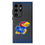 University of Kansas Jayhawks Linen MagSafe Compatible Phone Case for Samsung Galaxy - Sports Gifts, Sports Memorabilia, Sports Collectibles, Fan Shop