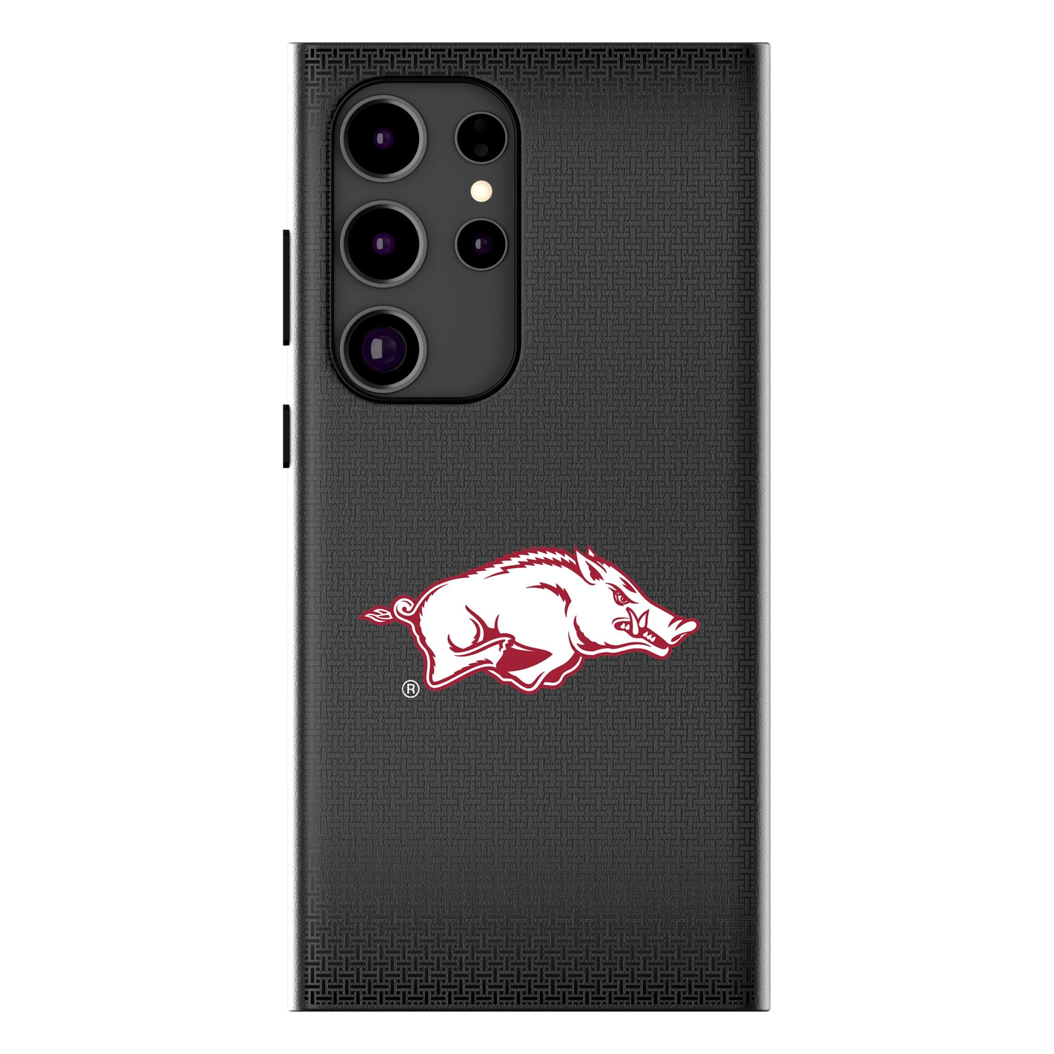 University of Arkansas Fayetteville Razorbacks Linen MagSafe Compatible Phone Case for Samsung Galaxy - Sports Gifts, Sports Memorabilia, Sports Collectibles, Fan Shop
