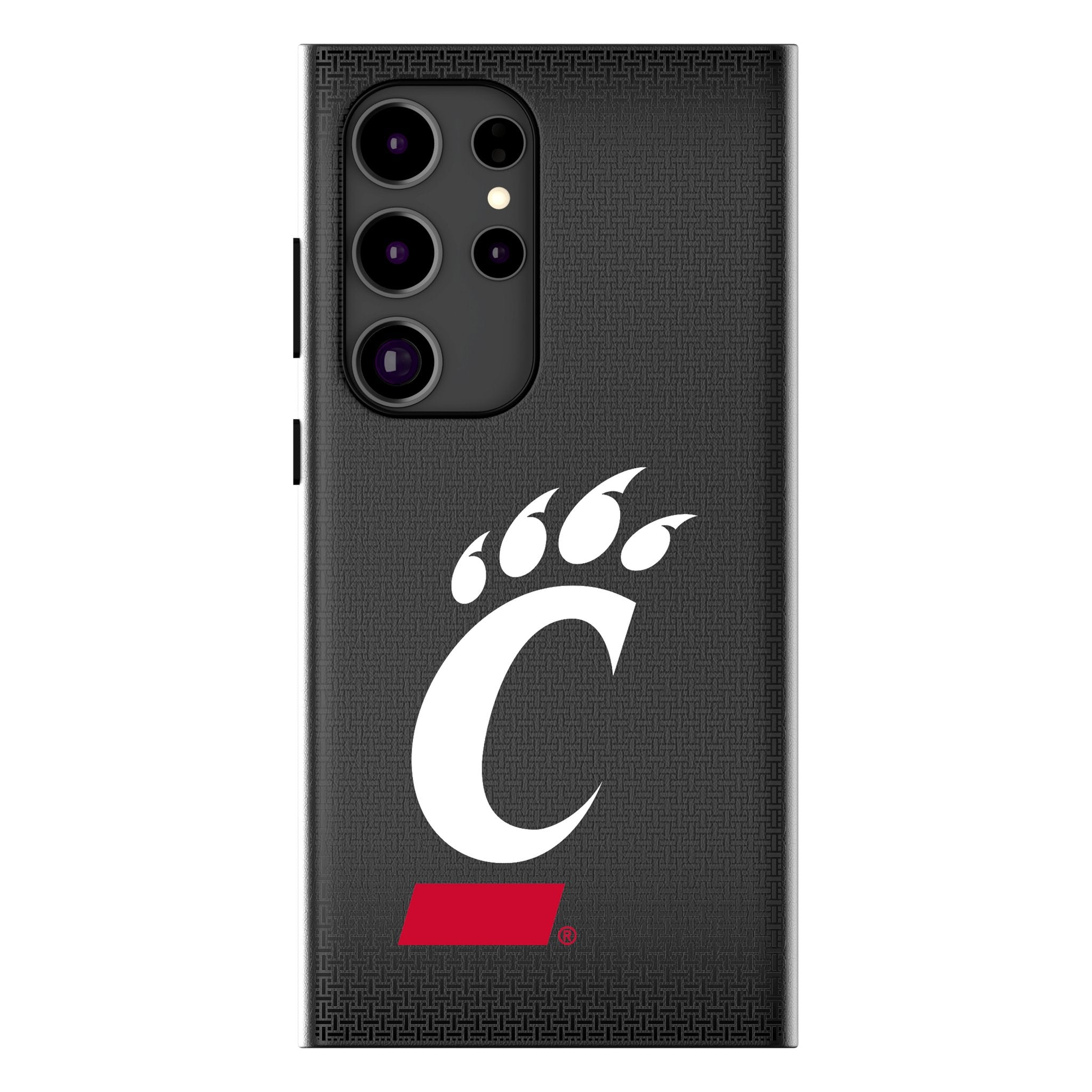 University of Cincinnati Bearcats Linen MagSafe Compatible Phone Case for Samsung Galaxy - Sports Gifts, Sports Memorabilia, Sports Collectibles, Fan Shop