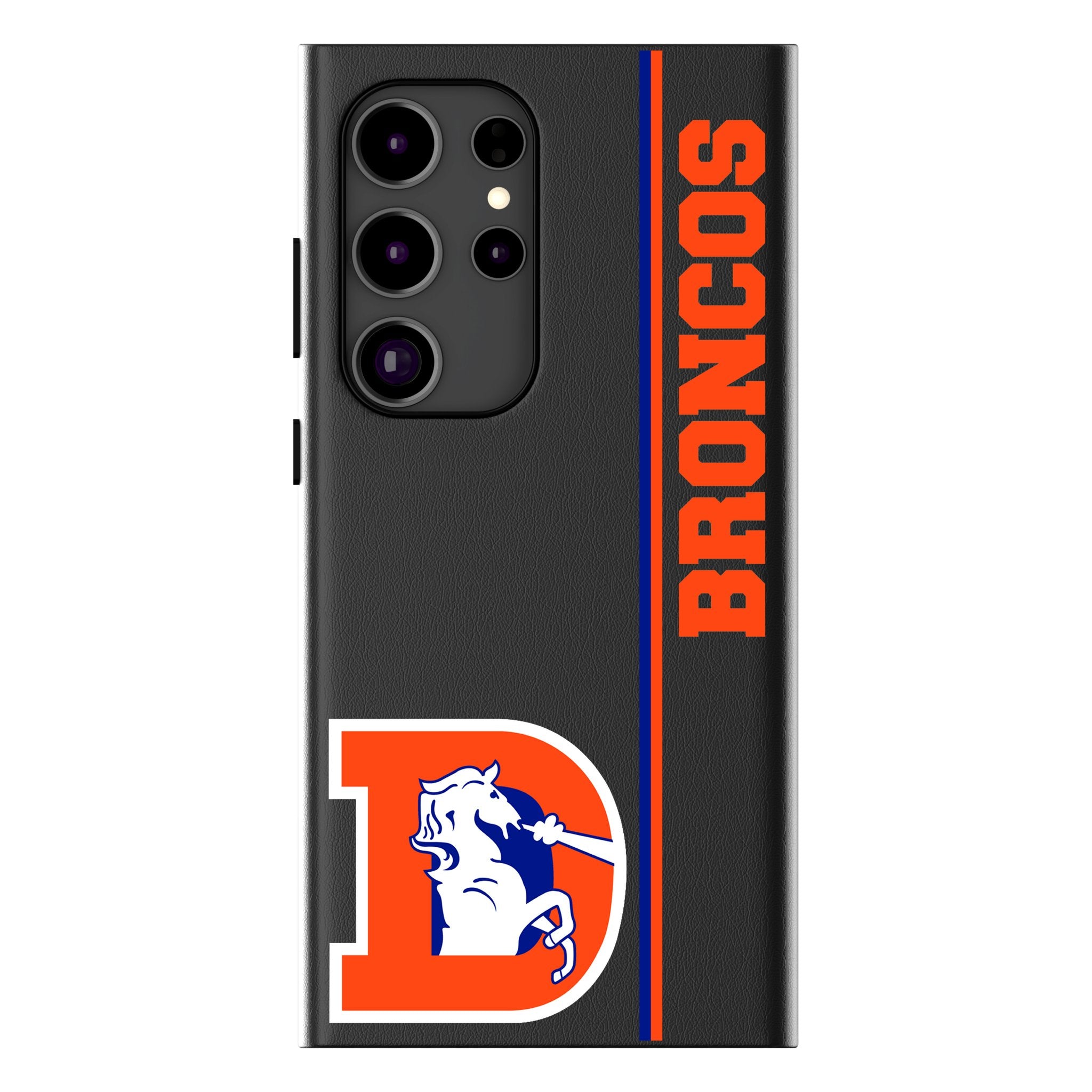 Denver Broncos 1993-1996 Historic Collection Sidebar MagSafe Compatible Phone Case for Samsung Galaxy - Sports Gifts, Sports Memorabilia, Sports Collectibles, Fan Shop