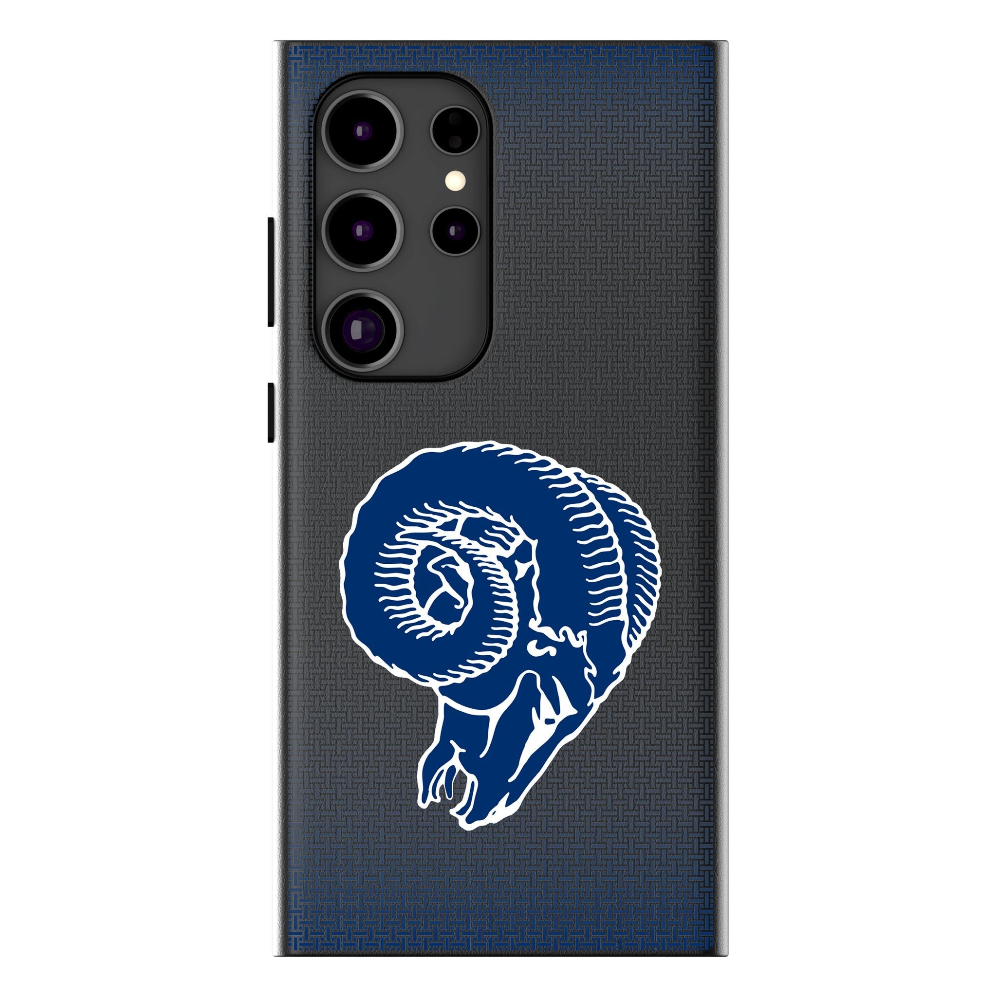 Los Angeles Rams Historic Collection Linen MagSafe Compatible Phone Case for Samsung Galaxy - Sports Gifts, Sports Memorabilia, Sports Collectibles, Fan Shop