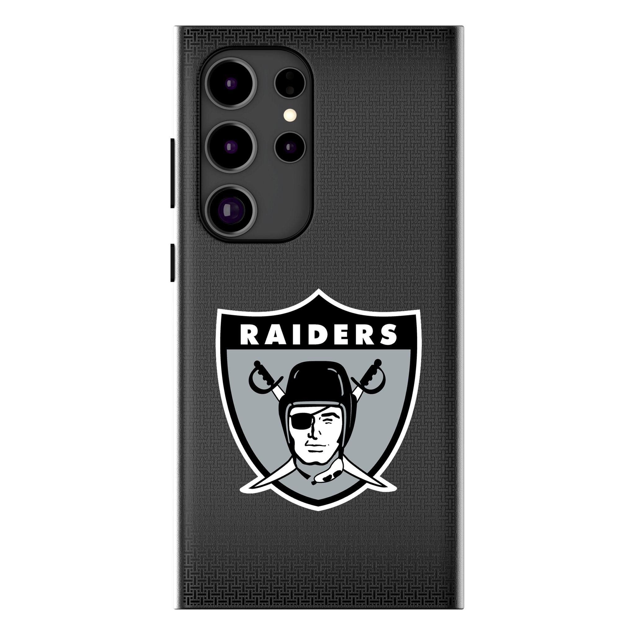 Oakland Raiders 1963 Historic Collection Linen MagSafe Compatible Phone Case for Samsung Galaxy - Sports Gifts, Sports Memorabilia, Sports Collectibles, Fan Shop