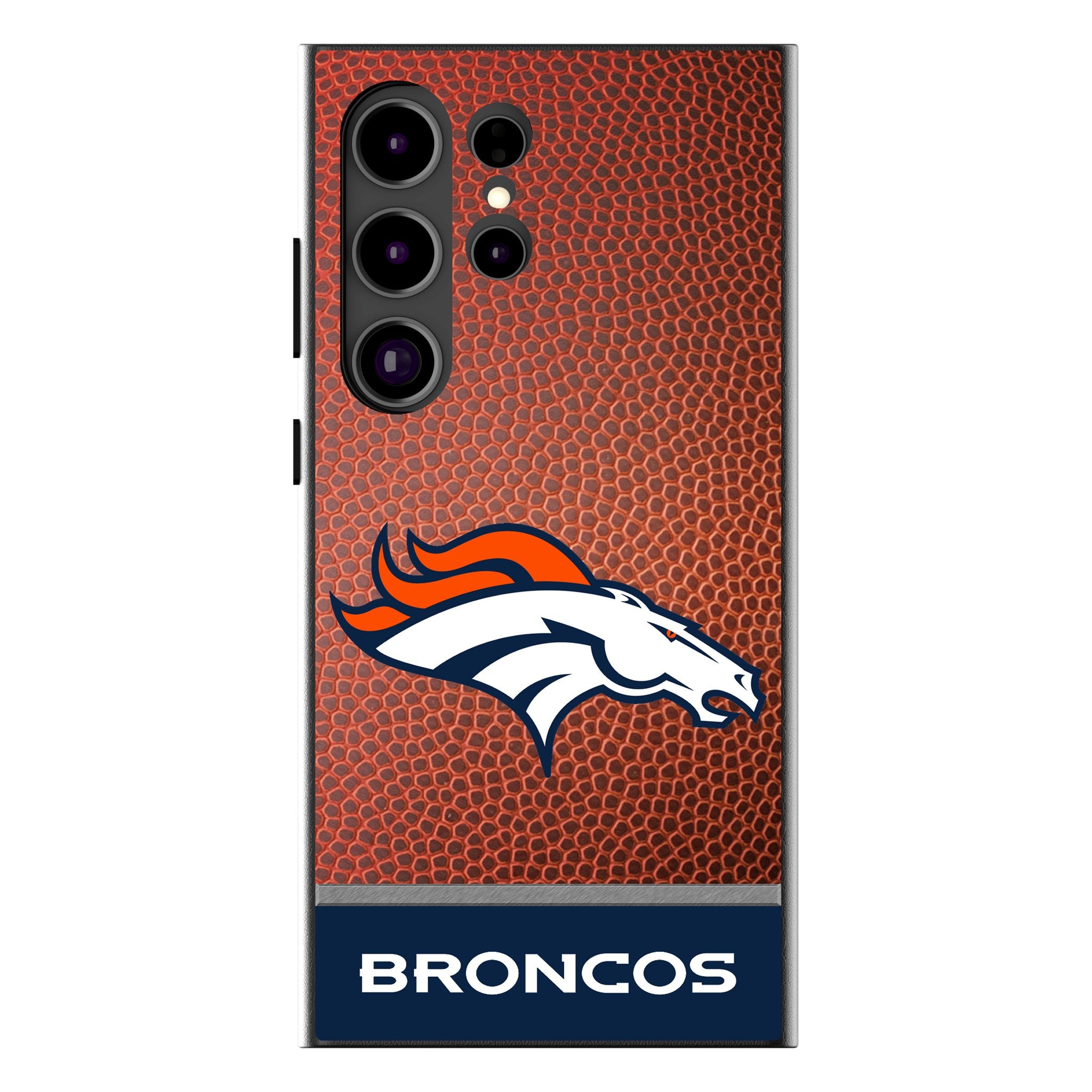 Denver Broncos Football Wordmark MagSafe Compatible Phone Case for Samsung Galaxy - Sports Gifts, Sports Memorabilia, Sports Collectibles, Fan Shop