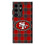 San Francisco 49ers Plaid MagSafe Compatible Phone Case for Samsung Galaxy - Sports Gifts, Sports Memorabilia, Sports Collectibles, Fan Shop