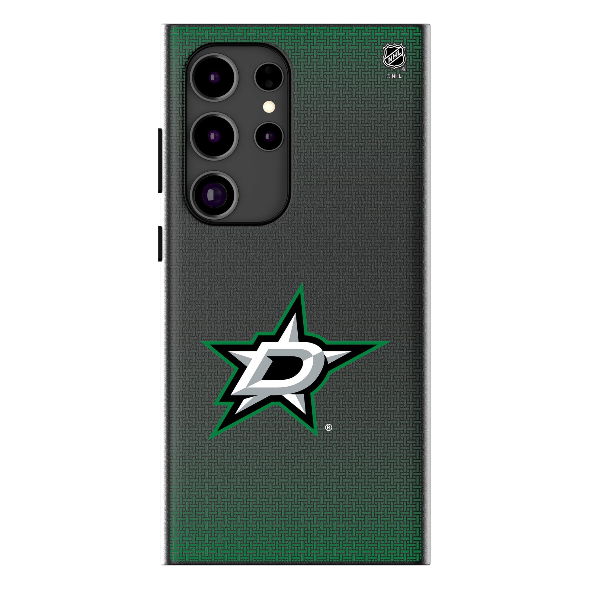 Dallas Stars Linen MagSafe Compatible Phone Case for Samsung Galaxy - Sports Gifts, Sports Memorabilia, Sports Collectibles, Fan Shop