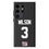 Russell Wilson New York Giants 3 Game Tactic MagSafe Compatible Phone Case for Samsung Galaxy - Sports Gifts, Sports Memorabilia, Sports Collectibles, Fan Shop