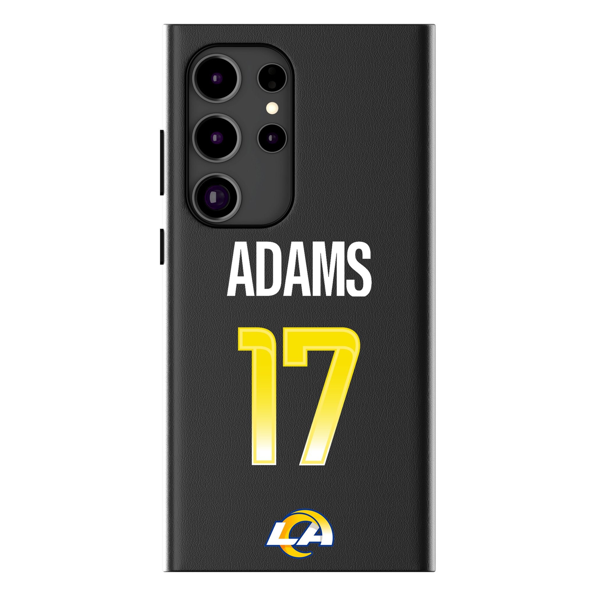 Davante Adams Los Angeles Rams 17 Game Tactic MagSafe Compatible Phone Case for Samsung Galaxy - Sports Gifts, Sports Memorabilia, Sports Collectibles, Fan Shop