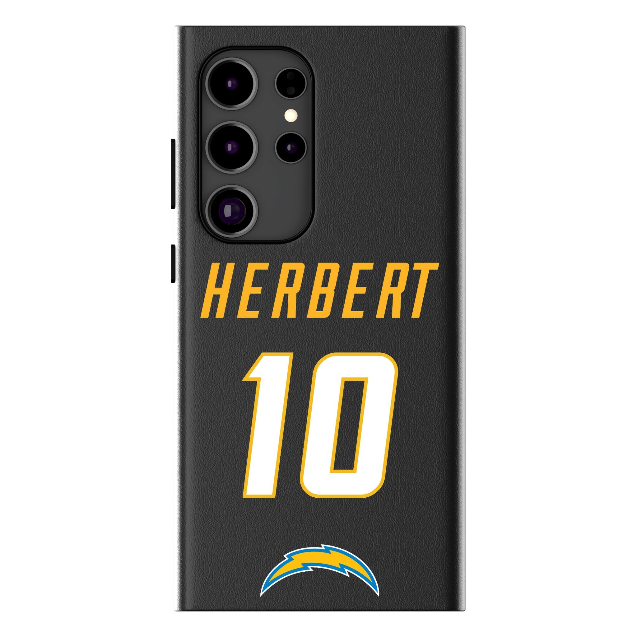 Justin Herbert Los Angeles Chargers 10 Ready MagSafe Compatible Phone Case for Samsung Galaxy - Sports Gifts, Sports Memorabilia, Sports Collectibles, Fan Shop
