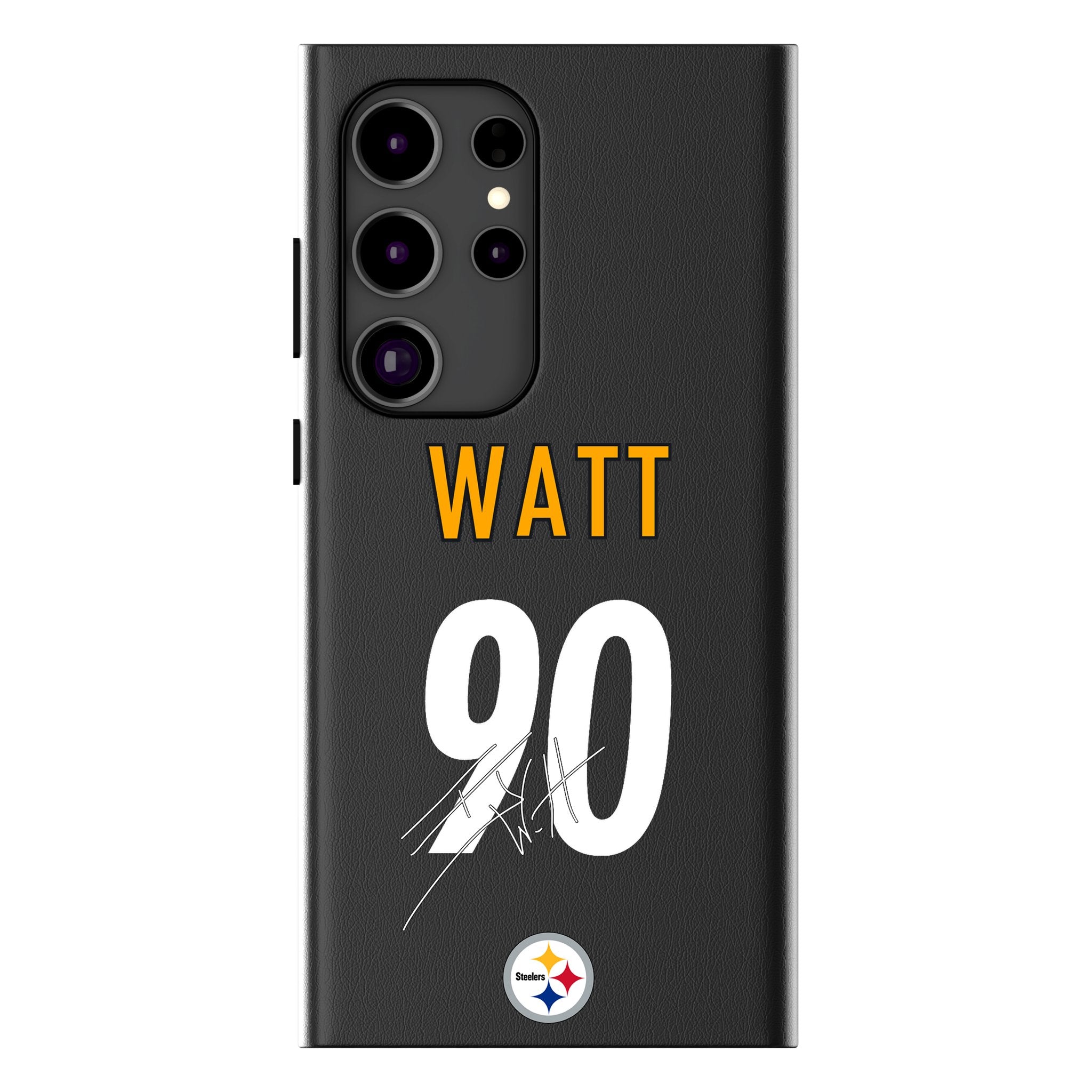 T.J. Watt Pittsburgh Steelers 90 Game Tactic MagSafe Compatible Phone Case for Samsung Galaxy - Sports Gifts, Sports Memorabilia, Sports Collectibles, Fan Shop