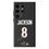 Lamar Jackson Baltimore Ravens 8 Ready MagSafe Compatible Phone Case for Samsung Galaxy - Sports Gifts, Sports Memorabilia, Sports Collectibles, Fan Shop
