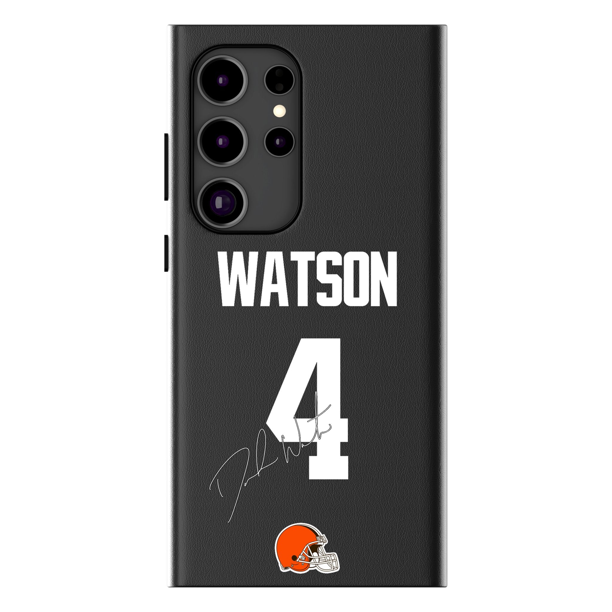 Deshaun Watson Cleveland Browns 4 Ready MagSafe Compatible Phone Case for Samsung Galaxy - Sports Gifts, Sports Memorabilia, Sports Collectibles, Fan Shop
