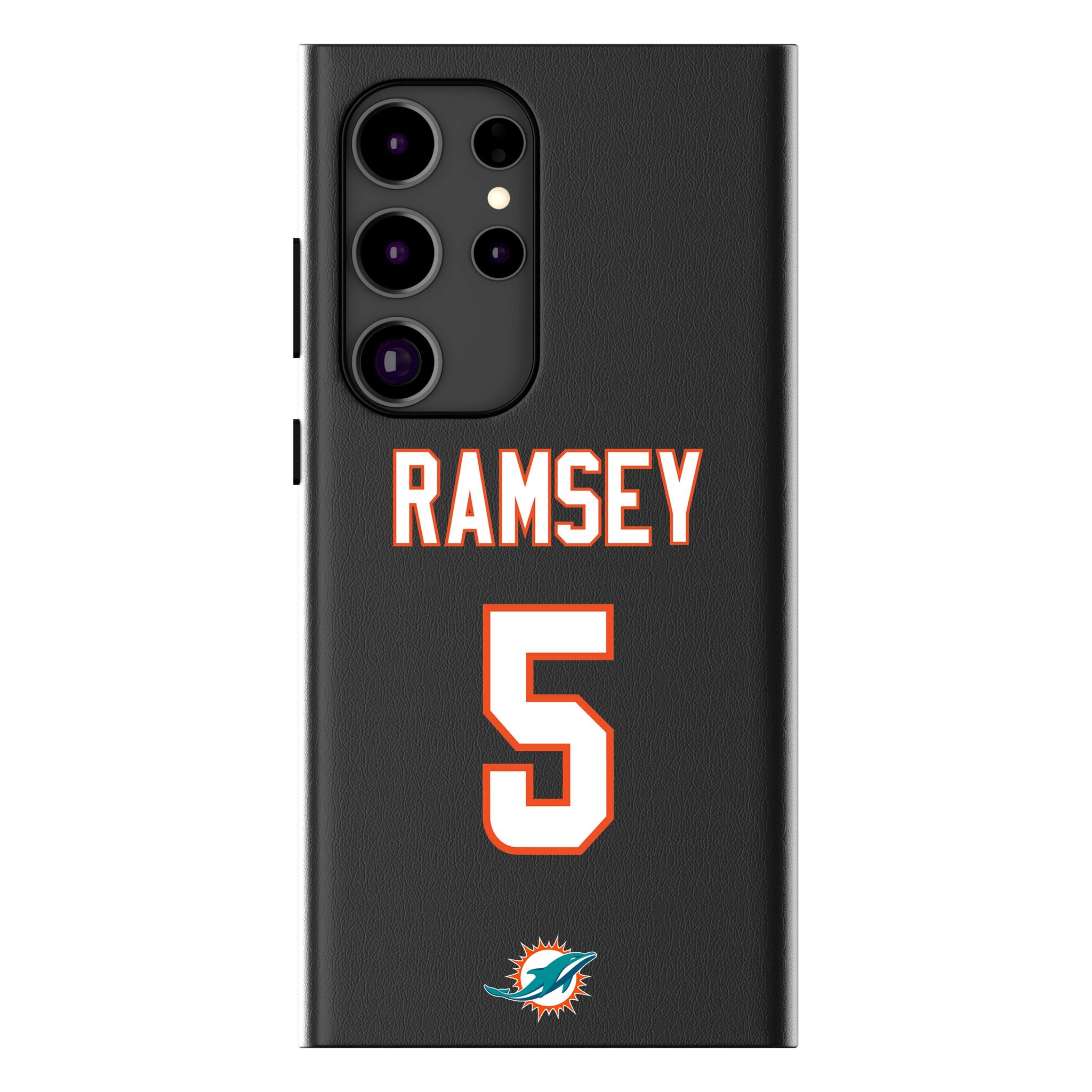Jalen Ramsey Miami Dolphins 5 Ready MagSafe Compatible Phone Case for Samsung Galaxy - Sports Gifts, Sports Memorabilia, Sports Collectibles, Fan Shop