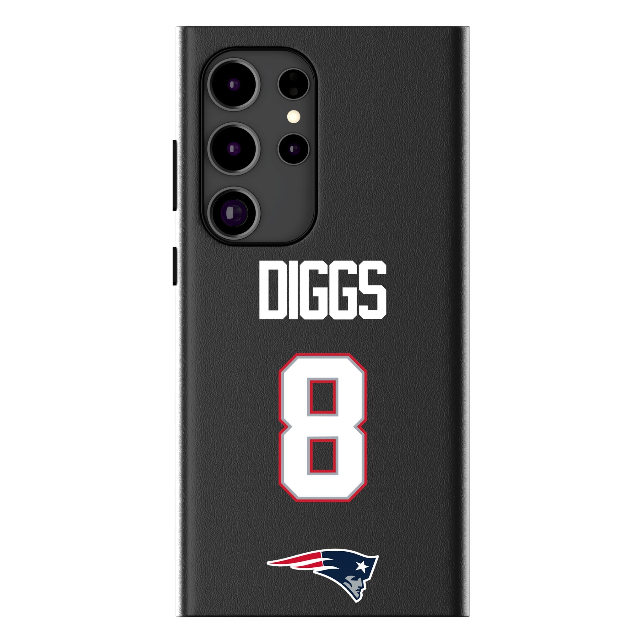 Stefon Diggs New England Patriots 8 Game Tactic MagSafe Compatible Phone Case for Samsung Galaxy - Sports Gifts, Sports Memorabilia, Sports Collectibles, Fan Shop