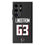 Chris Lindstrom Atlanta Falcons 63 Ready MagSafe Compatible Phone Case for Samsung Galaxy - Sports Gifts, Sports Memorabilia, Sports Collectibles, Fan Shop