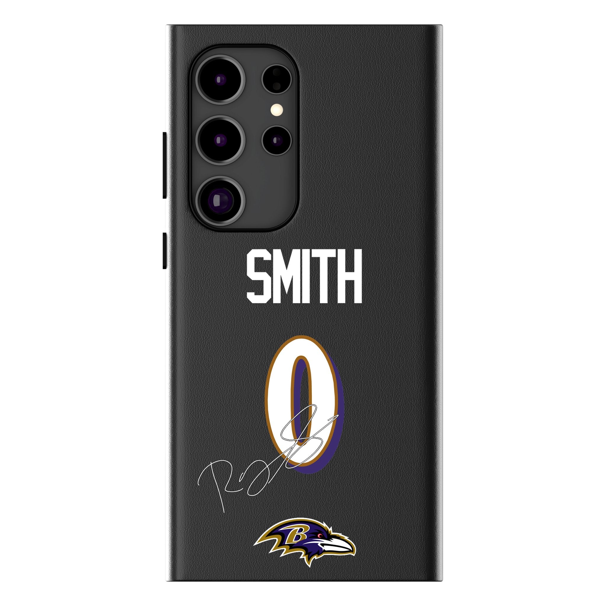 Roquan Smith Baltimore Ravens 0 Ready MagSafe Compatible Phone Case for Samsung Galaxy - Sports Gifts, Sports Memorabilia, Sports Collectibles, Fan Shop