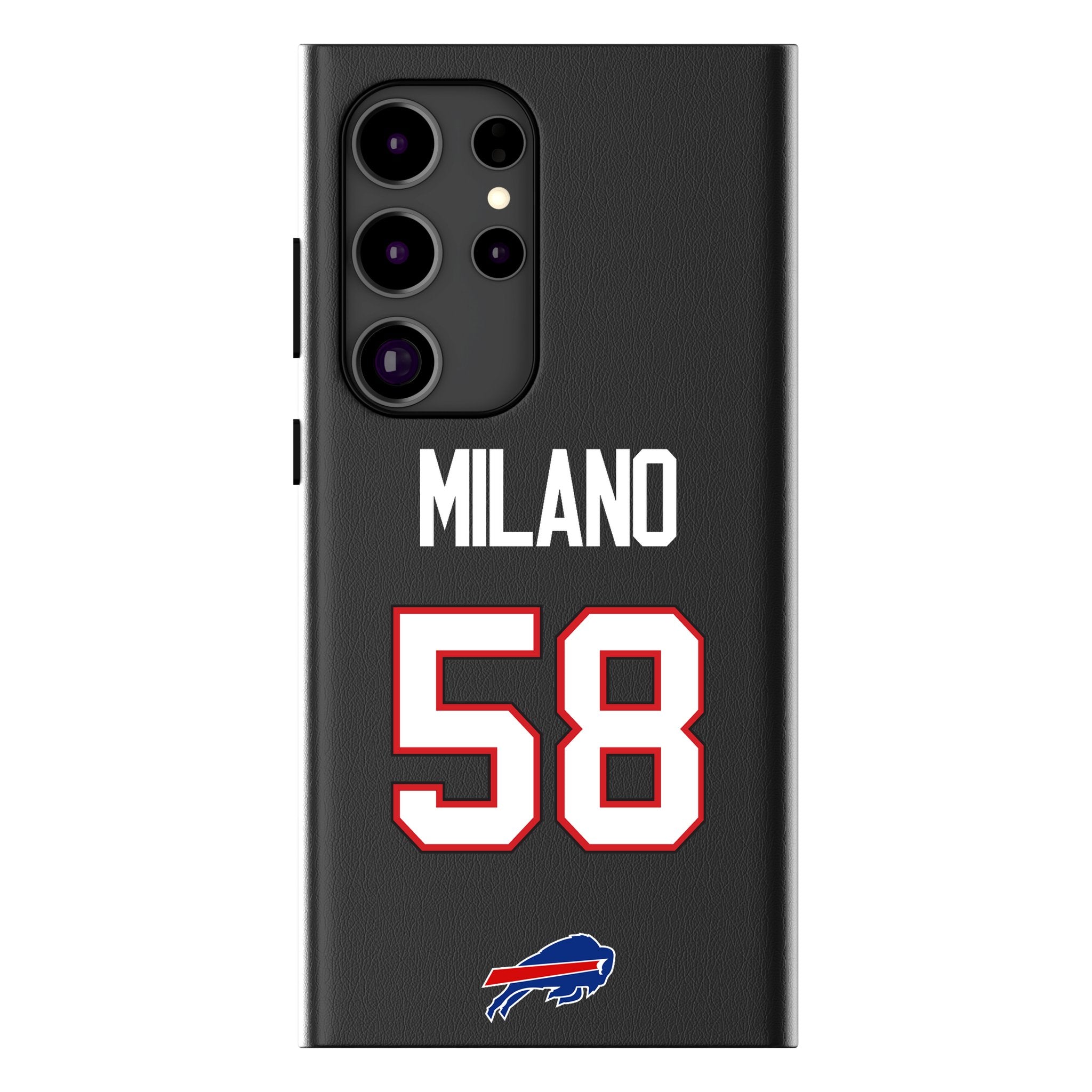 Matt Milano Buffalo Bills 58 Ready MagSafe Compatible Phone Case for Samsung Galaxy - Sports Gifts, Sports Memorabilia, Sports Collectibles, Fan Shop