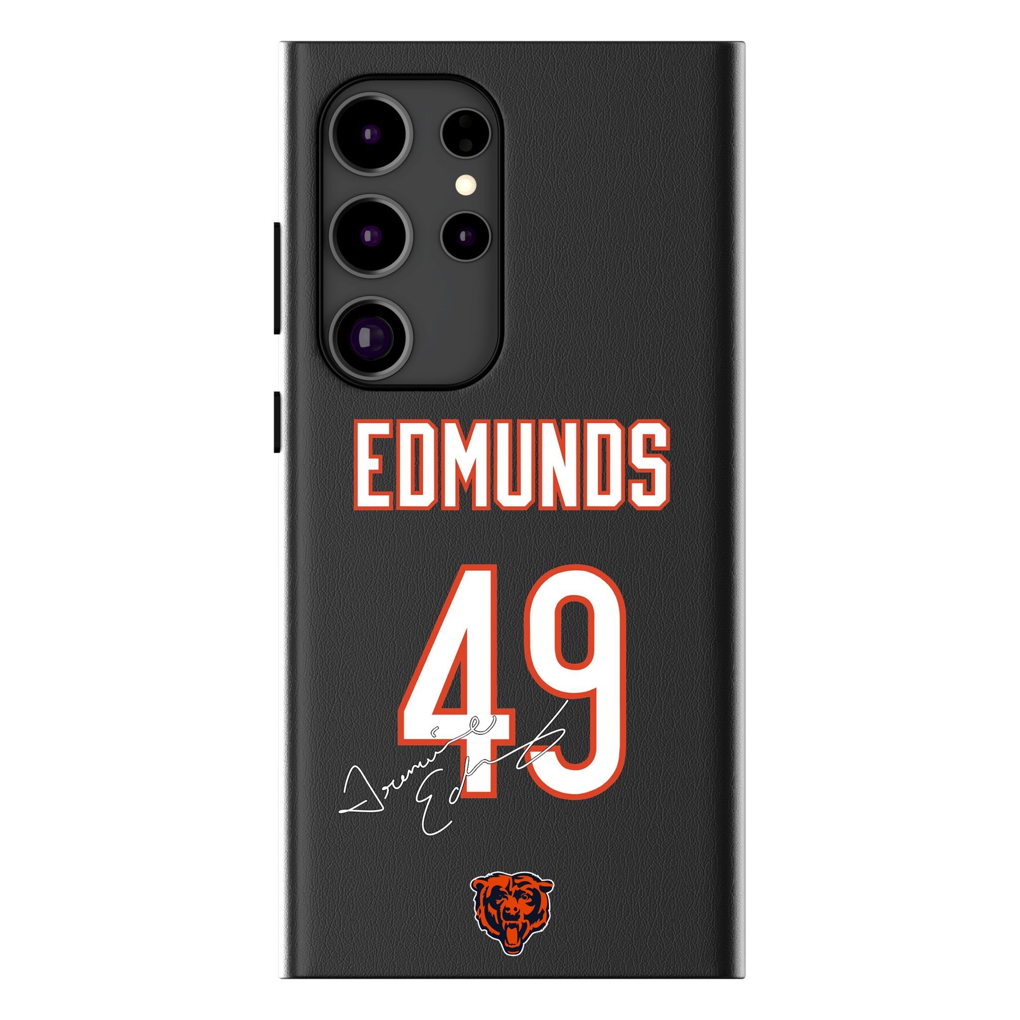 Tremaine Edmunds Chicago Bears 49 Ready MagSafe Compatible Phone Case for Samsung Galaxy - Sports Gifts, Sports Memorabilia, Sports Collectibles, Fan Shop