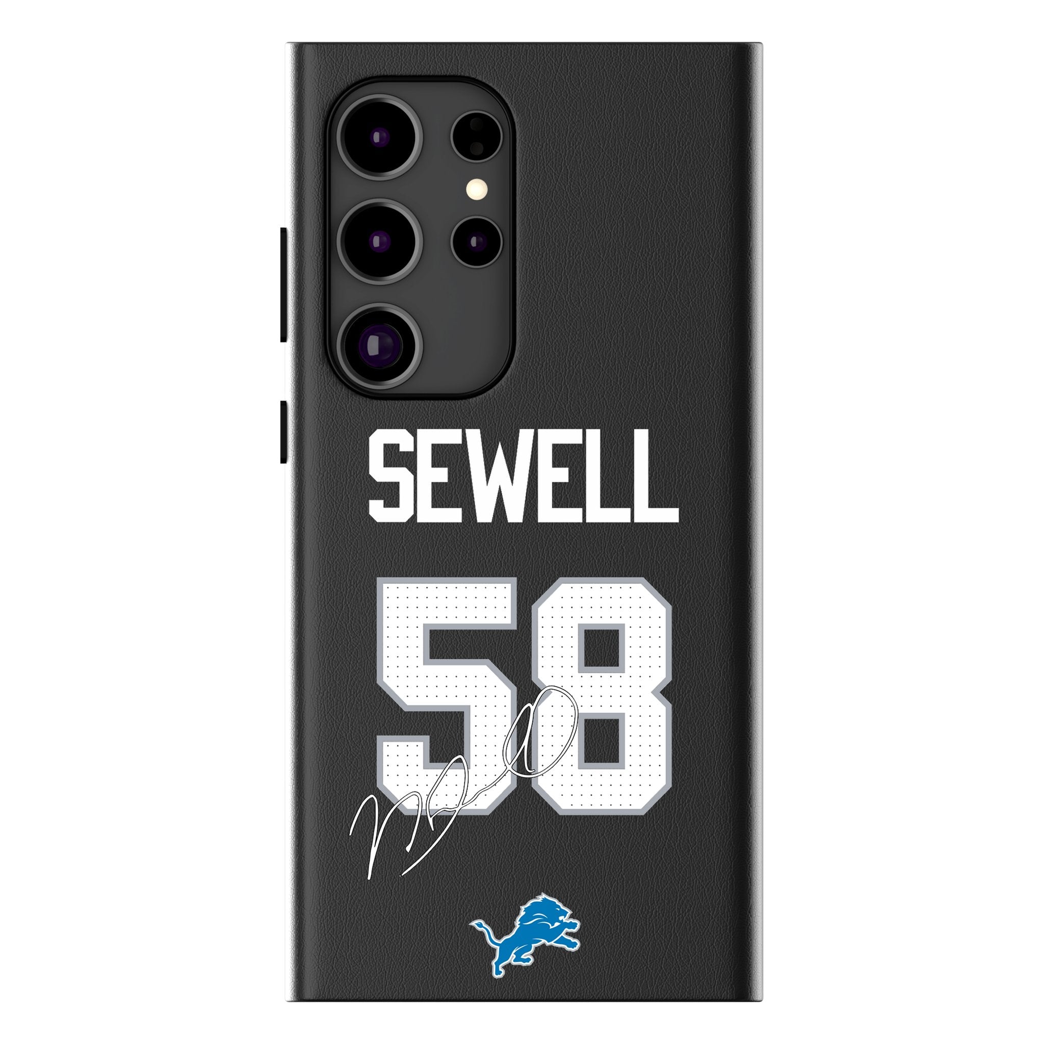 Penei Sewell Detroit Lions 58 Ready MagSafe Compatible Phone Case for Samsung Galaxy - Sports Gifts, Sports Memorabilia, Sports Collectibles, Fan Shop