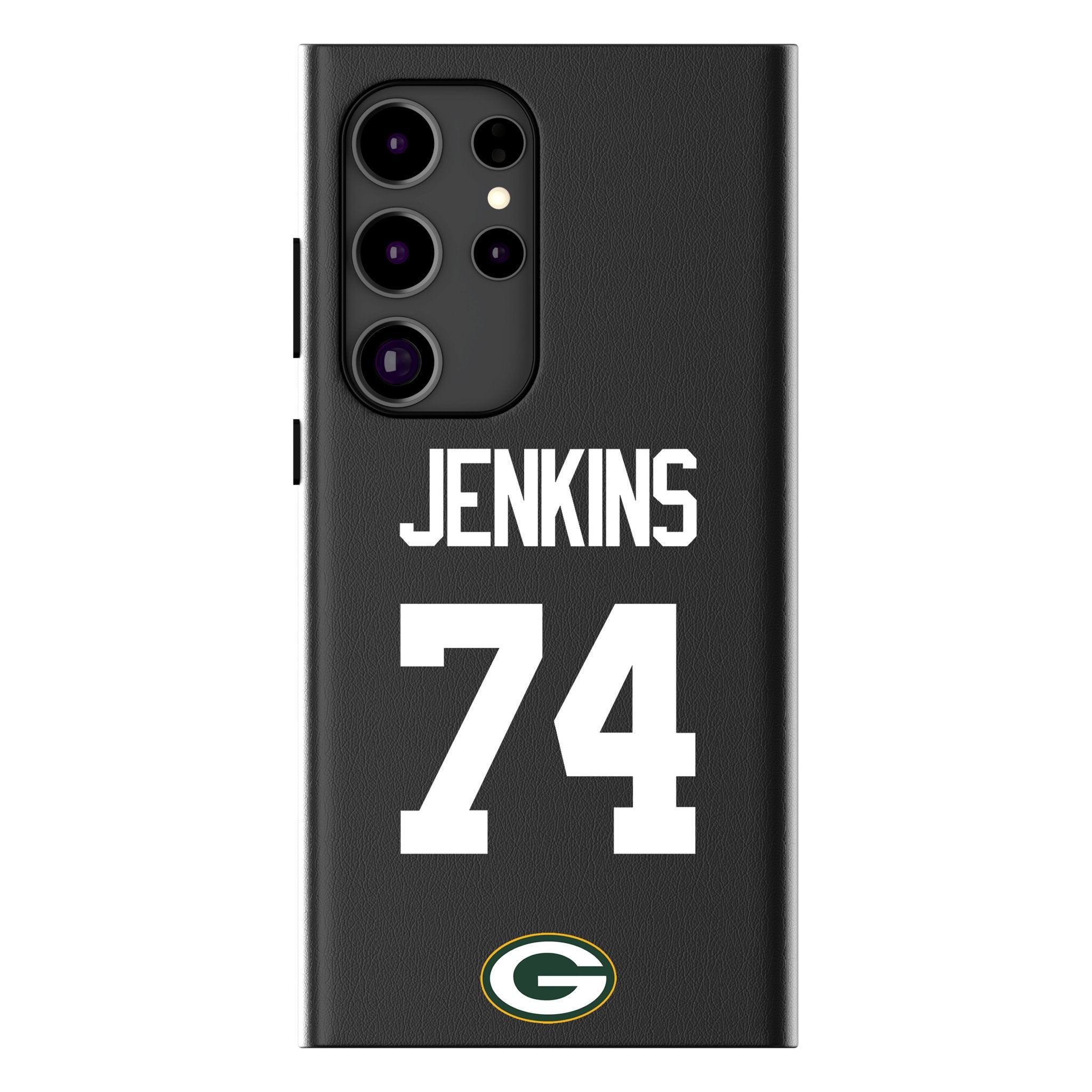 Elgton Jenkins Green Bay Packers 74 Ready MagSafe Compatible Phone Case for Samsung Galaxy - Sports Gifts, Sports Memorabilia, Sports Collectibles, Fan Shop