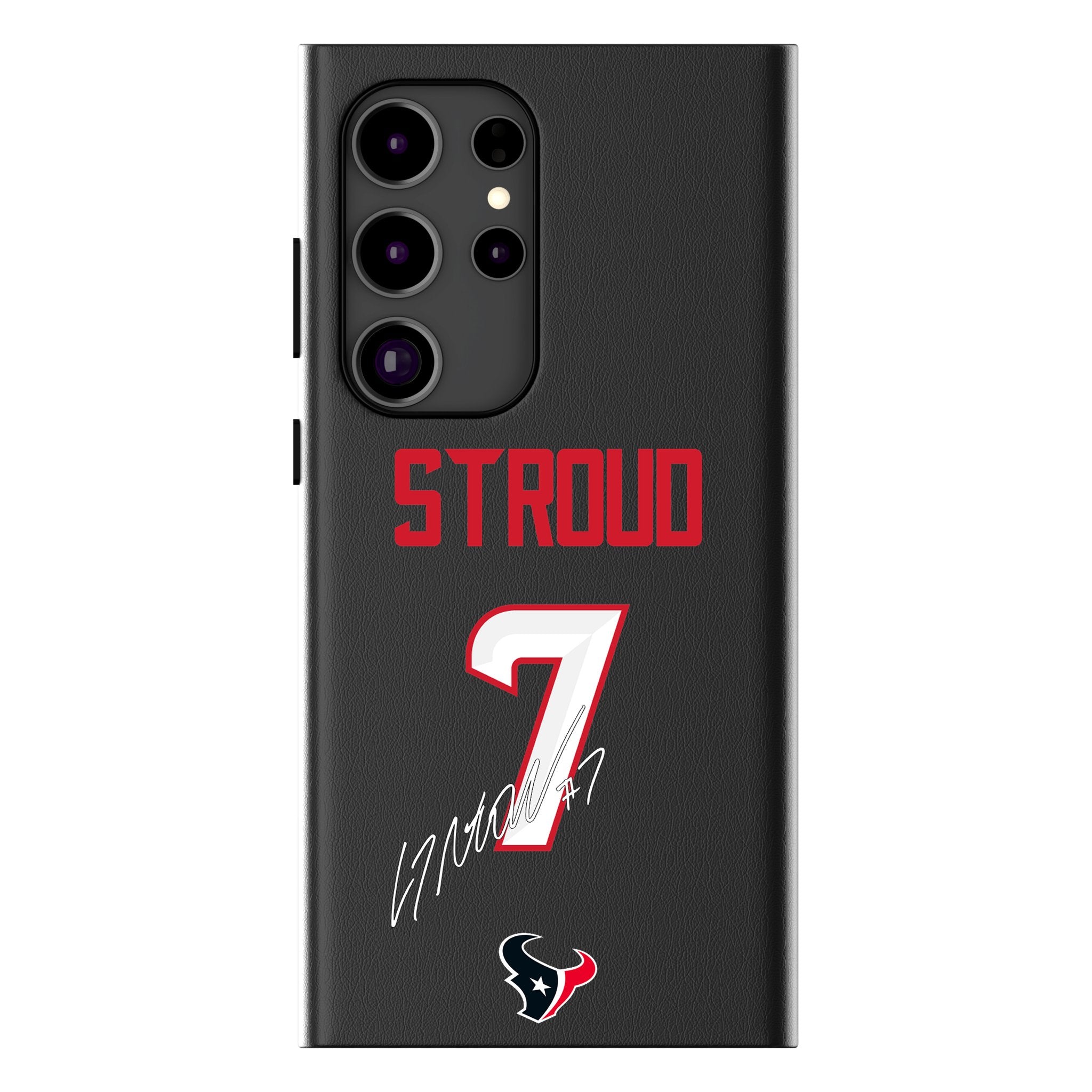 C.J. Stroud Houston Texans 7 Ready MagSafe Compatible Phone Case for Samsung Galaxy - Sports Gifts, Sports Memorabilia, Sports Collectibles, Fan Shop