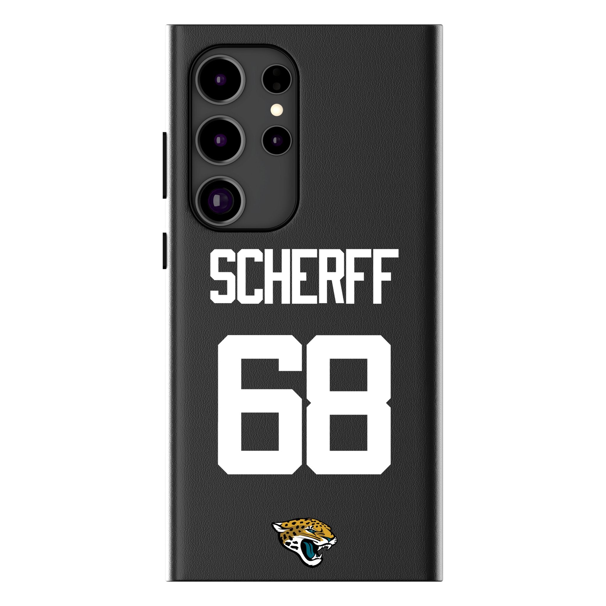Brandon Scherff Jacksonville Jaguars 68 Ready MagSafe Compatible Phone Case for Samsung Galaxy - Sports Gifts, Sports Memorabilia, Sports Collectibles, Fan Shop