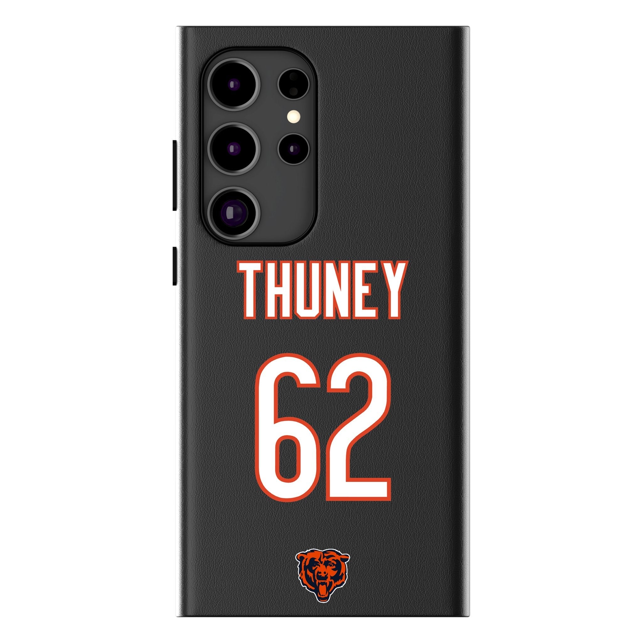 Joe Thuney Chicago Bears 62 Game Tactic MagSafe Compatible Phone Case for Samsung Galaxy - Sports Gifts, Sports Memorabilia, Sports Collectibles, Fan Shop