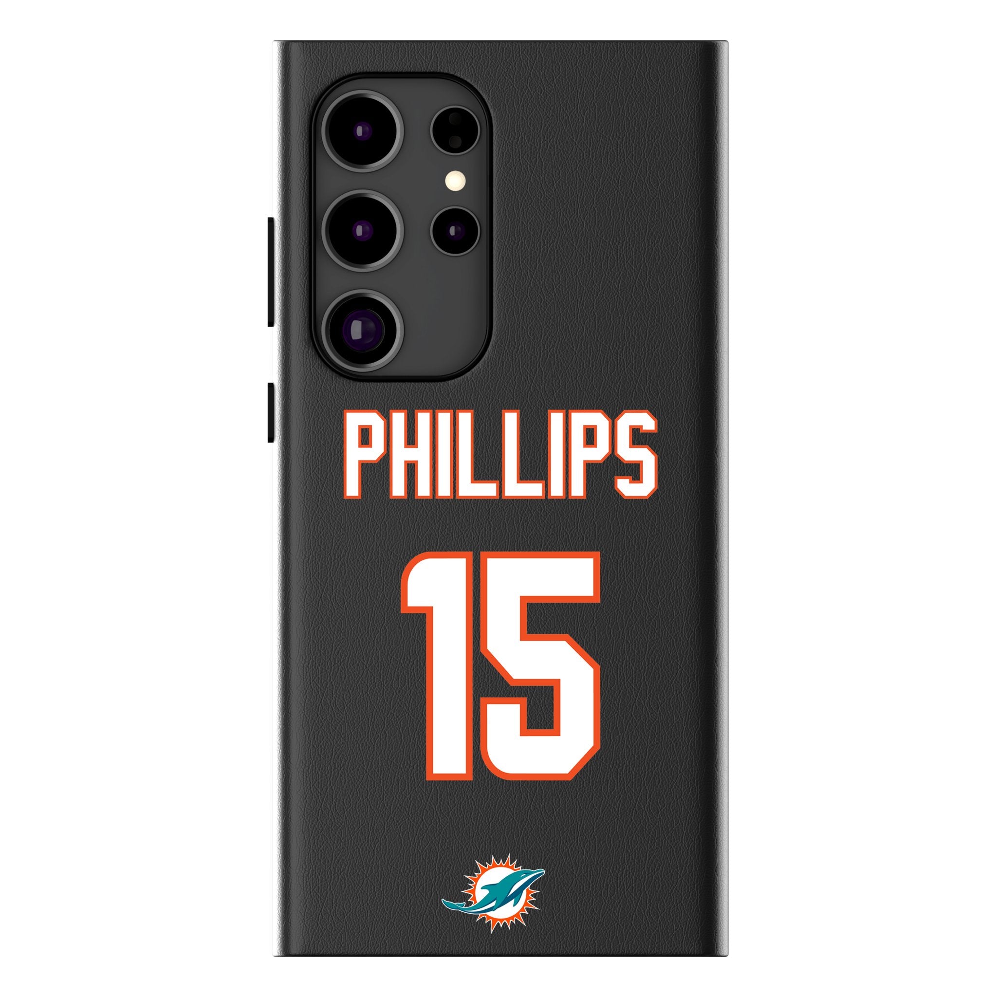 Jaelan Phillips Miami Dolphins 15 Ready MagSafe Compatible Phone Case for Samsung Galaxy - Sports Gifts, Sports Memorabilia, Sports Collectibles, Fan Shop