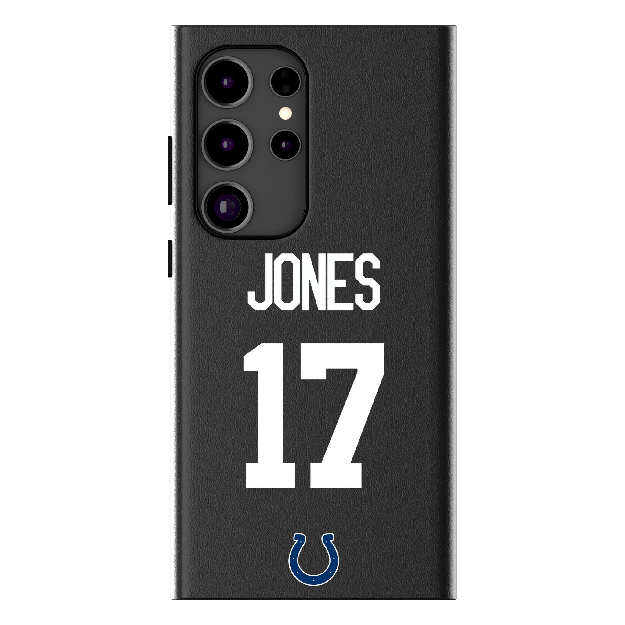 Daniel Jones Indianapolis Colts 17 Game Tactic MagSafe Compatible Phone Case for Samsung Galaxy - Sports Gifts, Sports Memorabilia, Sports Collectibles, Fan Shop