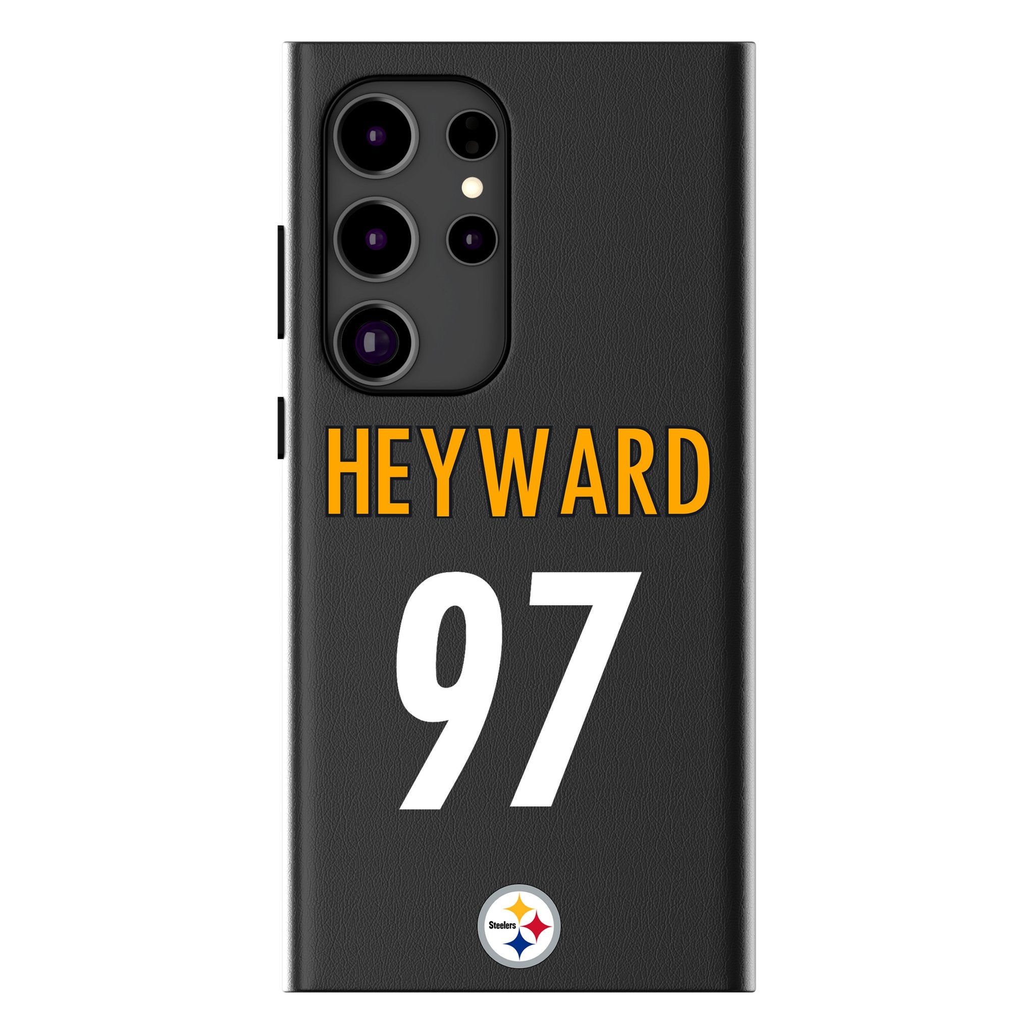 Cameron Heyward Pittsburgh Steelers 97 Ready MagSafe Compatible Phone Case for Samsung Galaxy - Sports Gifts, Sports Memorabilia, Sports Collectibles, Fan Shop