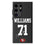 Trent Williams San Francisco 49ers 71 Ready MagSafe Compatible Phone Case for Samsung Galaxy - Sports Gifts, Sports Memorabilia, Sports Collectibles, Fan Shop
