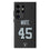 Devin White Las Vegas Raiders 45 Game Tactic MagSafe Compatible Phone Case for Samsung Galaxy - Sports Gifts, Sports Memorabilia, Sports Collectibles, Fan Shop