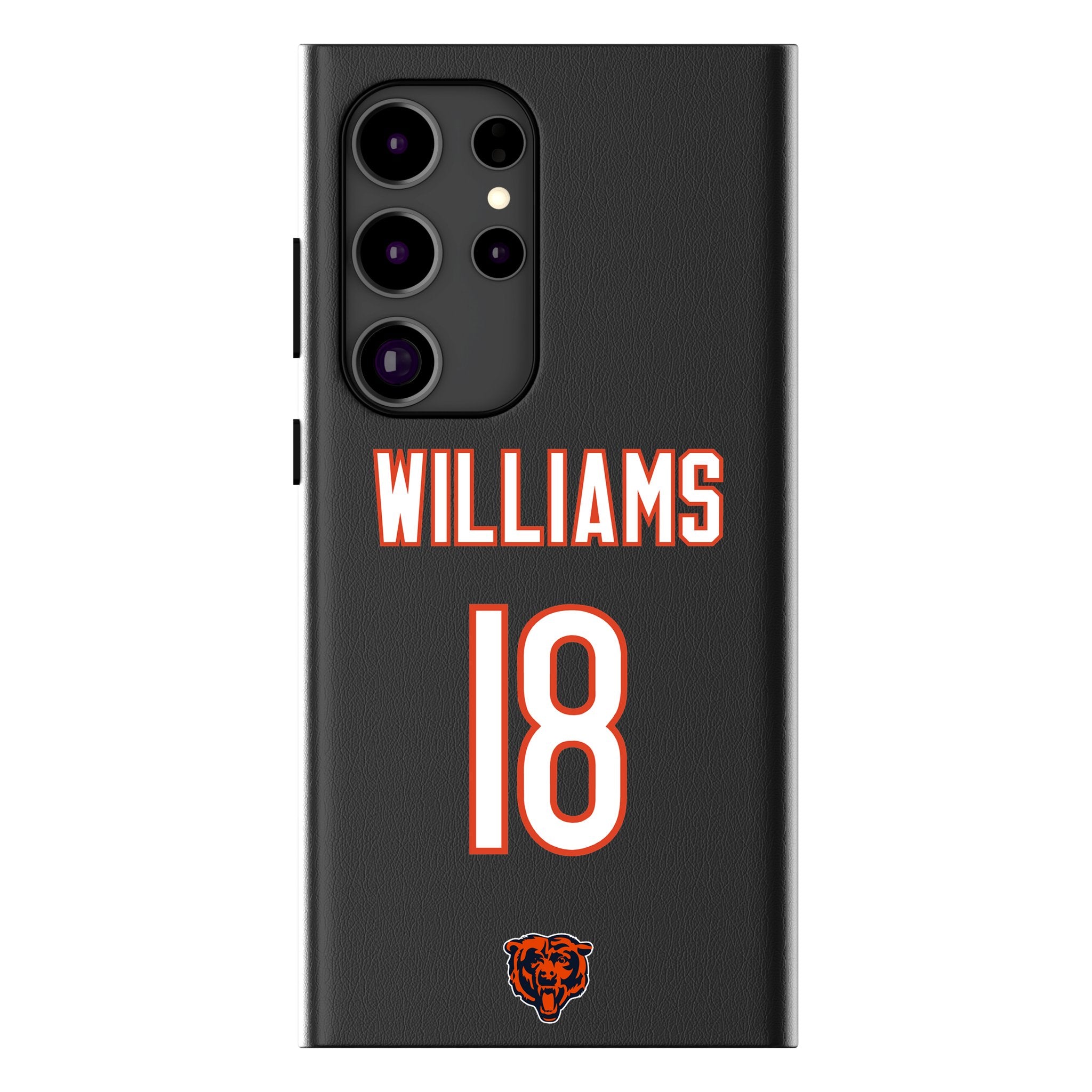 Caleb Williams Chicago Bears 18 Ready MagSafe Compatible Phone Case for Samsung Galaxy - Sports Gifts, Sports Memorabilia, Sports Collectibles, Fan Shop