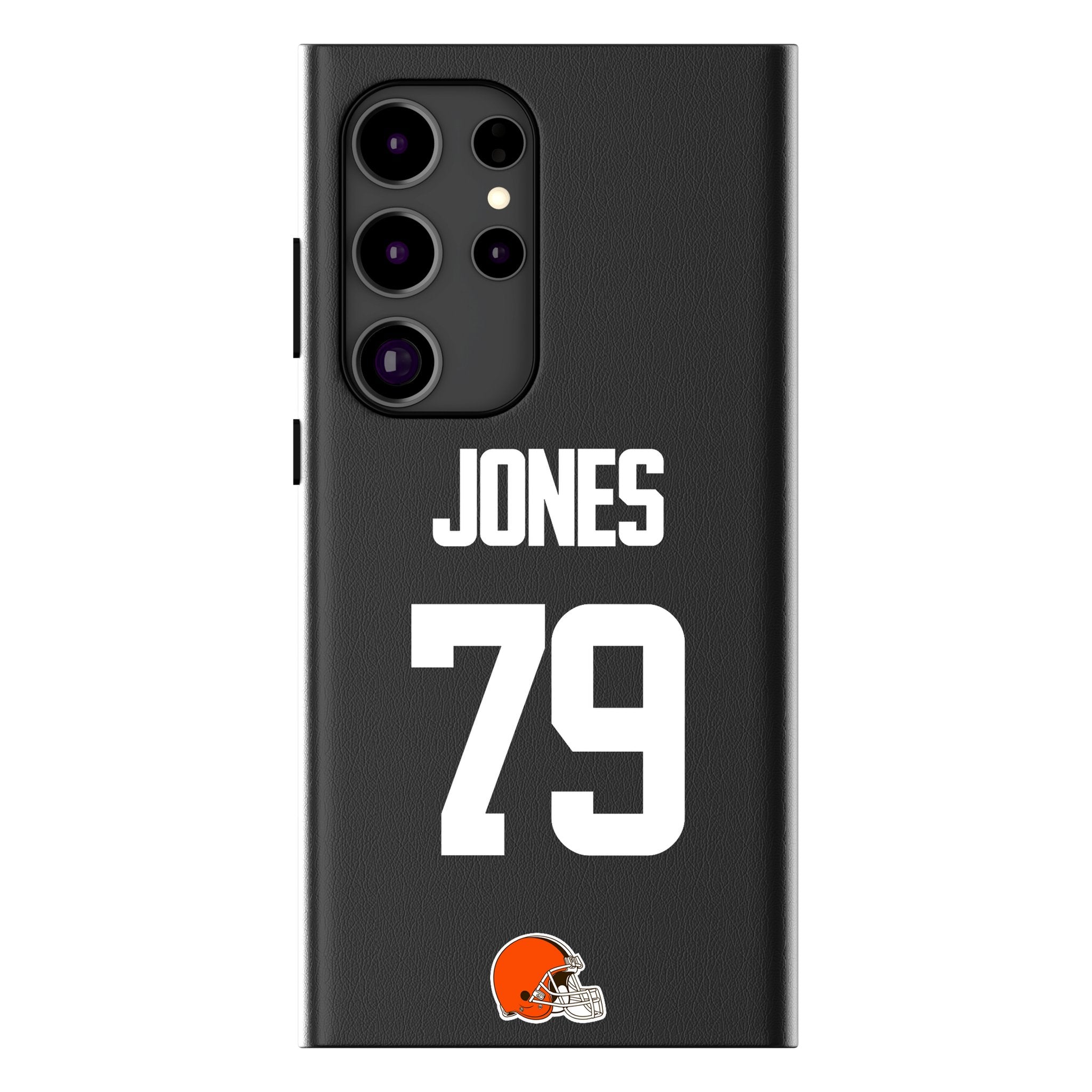 Dawand Jones Cleveland Browns 79 Ready MagSafe Compatible Phone Case for Samsung Galaxy - Sports Gifts, Sports Memorabilia, Sports Collectibles, Fan Shop