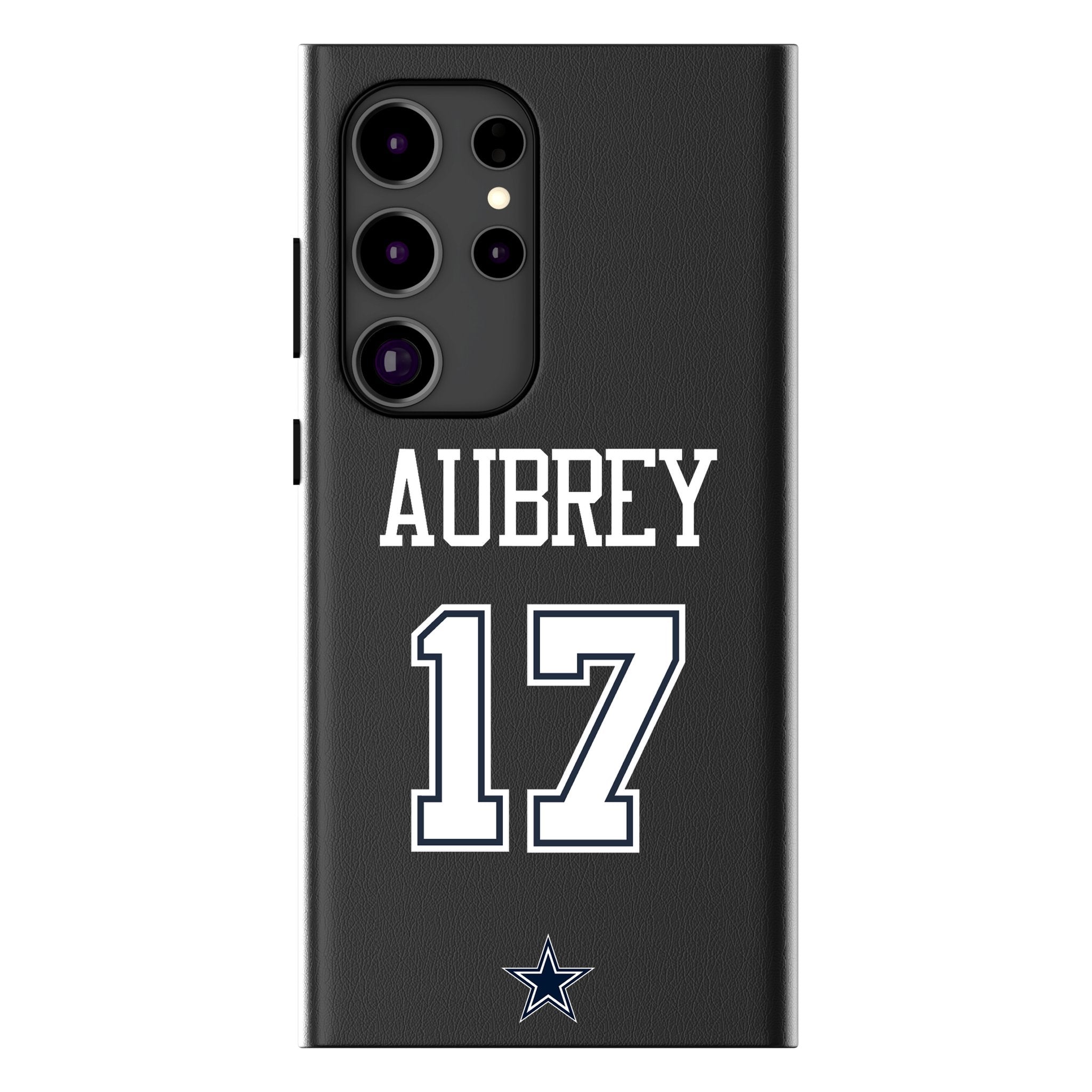 Brandon Aubrey Dallas Cowboys 17 Ready MagSafe Compatible Phone Case for Samsung Galaxy - Sports Gifts, Sports Memorabilia, Sports Collectibles, Fan Shop