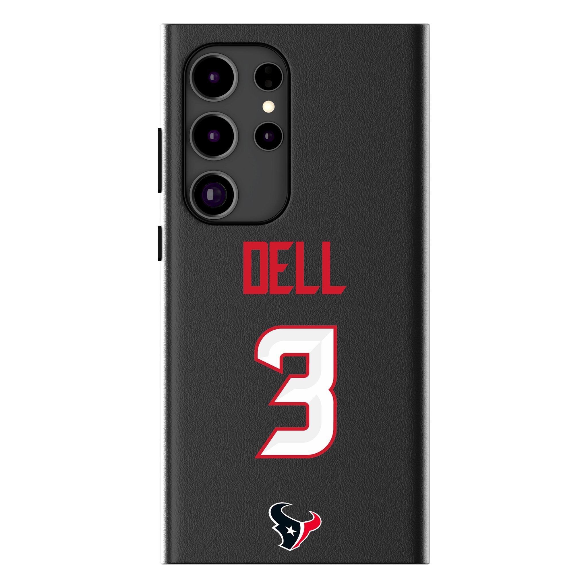 Tank Dell Houston Texans 3 Ready MagSafe Compatible Phone Case for Samsung Galaxy - Sports Gifts, Sports Memorabilia, Sports Collectibles, Fan Shop
