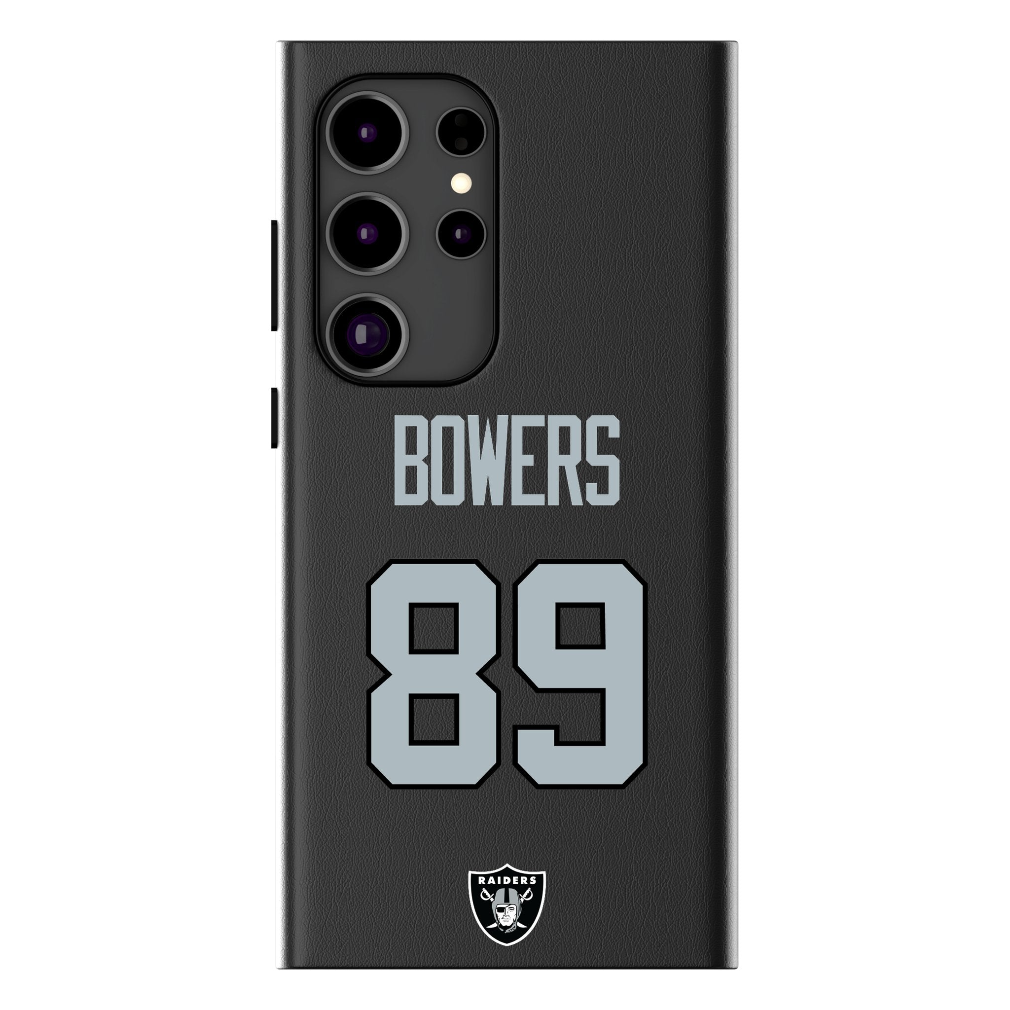 Brock Bowers Las Vegas Raiders 89 Ready MagSafe Compatible Phone Case for Samsung Galaxy - Sports Gifts, Sports Memorabilia, Sports Collectibles, Fan Shop