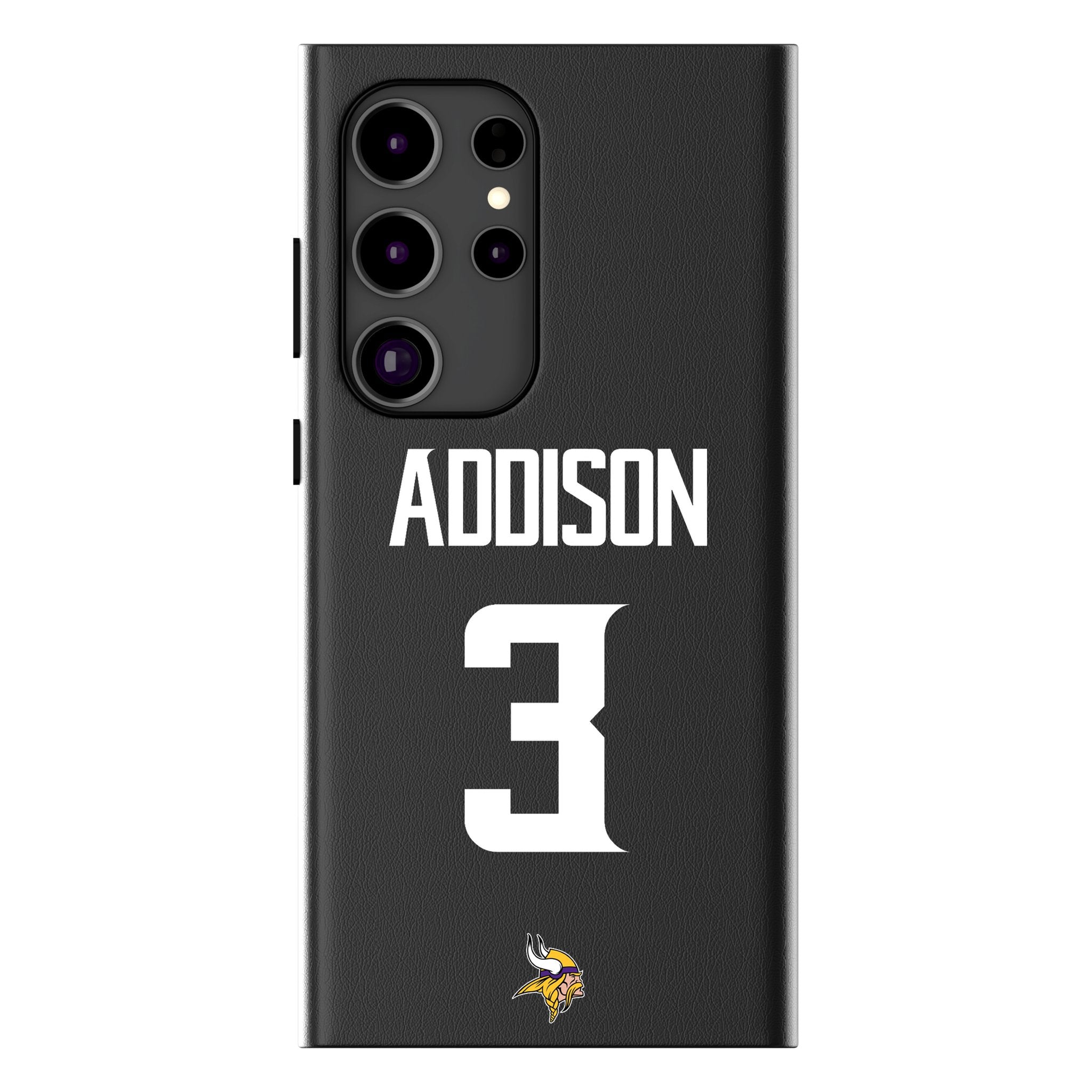 Jordan Addison Minnesota Vikings 3 Ready MagSafe Compatible Phone Case for Samsung Galaxy - Sports Gifts, Sports Memorabilia, Sports Collectibles, Fan Shop